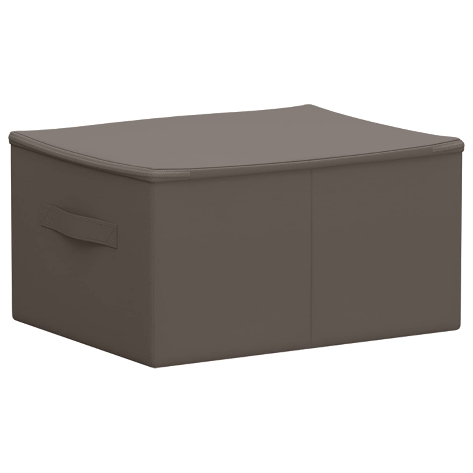 Kutija za spremanje 6 pcs Siva 50 x 30 x 25 cm Netkana tkanina