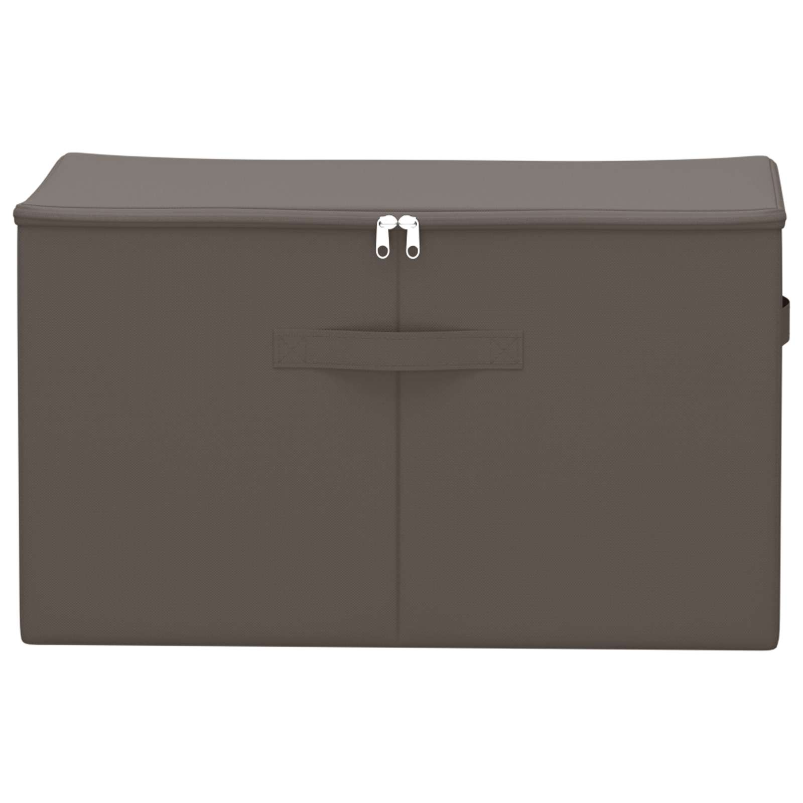 Kutija za spremanje 2 pcs Siva 60 x 43 x 35 cm Netkana tkanina