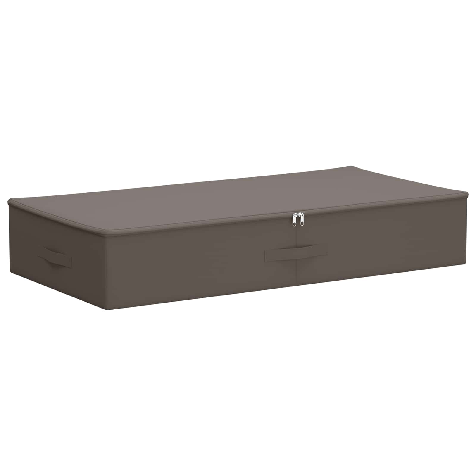 Kutija za spremanje Siva 90 x 48 x 15 cm Netkana tkanina
