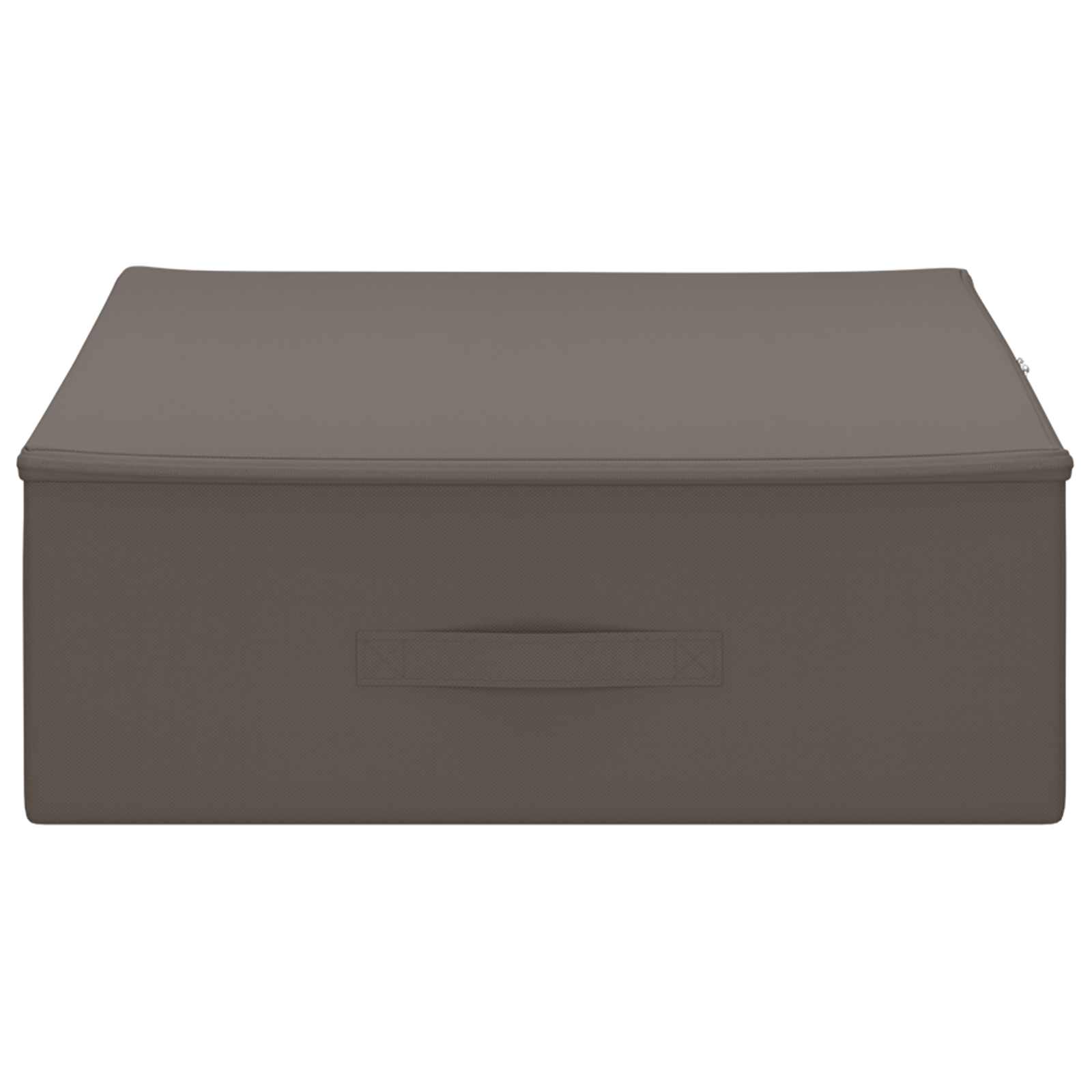 Kutija za spremanje 2 pcs Siva 90 x 48 x 15 cm Netkana tkanina