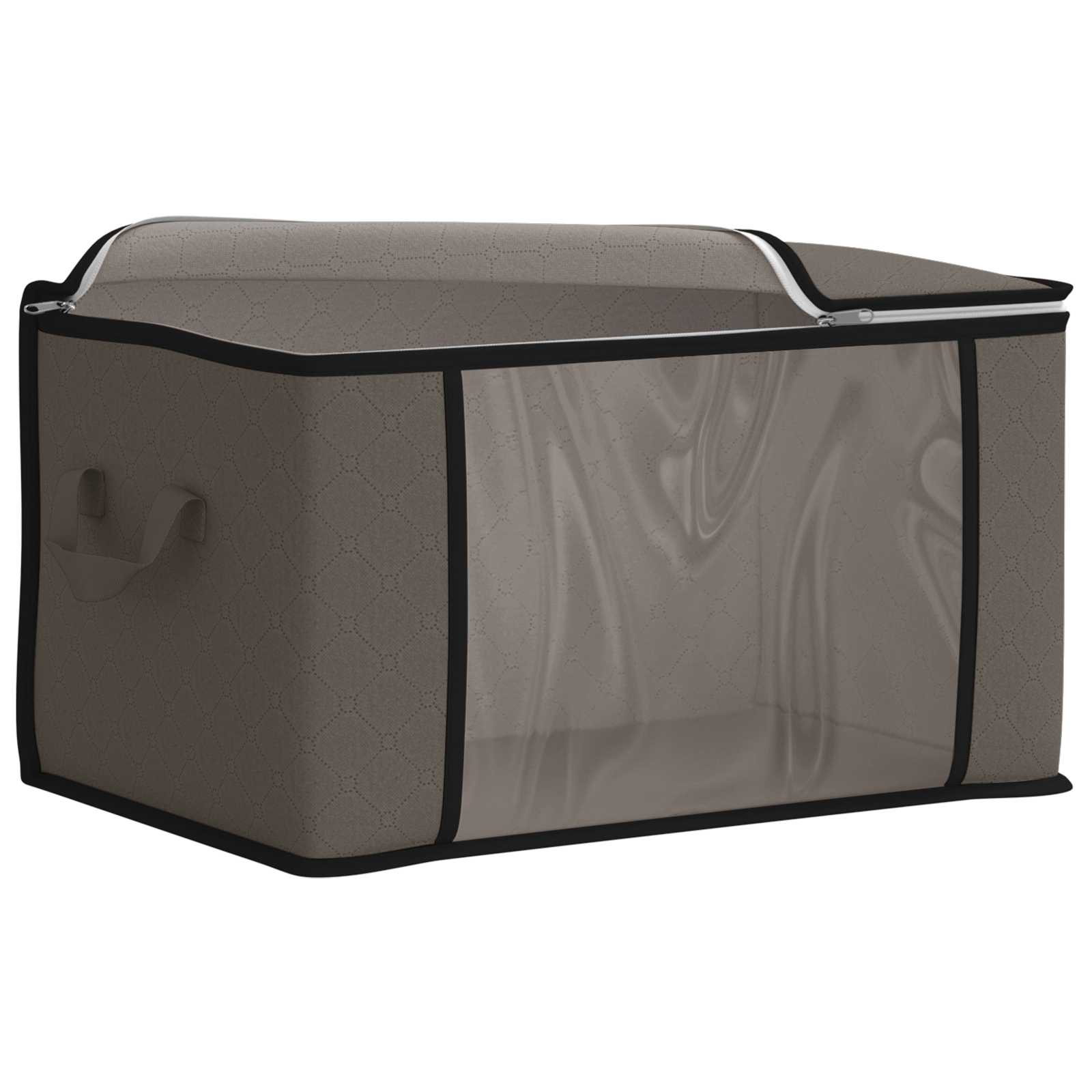 Kutija za pohranu s prozirnim bočnim oknom 6 pcs Siva