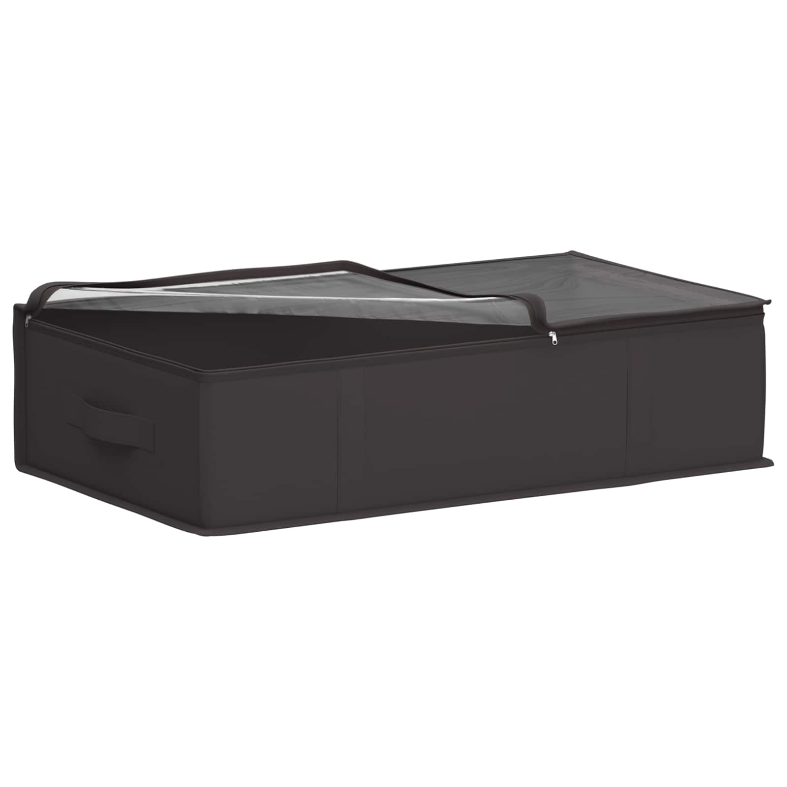 Kutija za pohranu s prozirnim prozorom na vrhu 6 pcs Antracit
