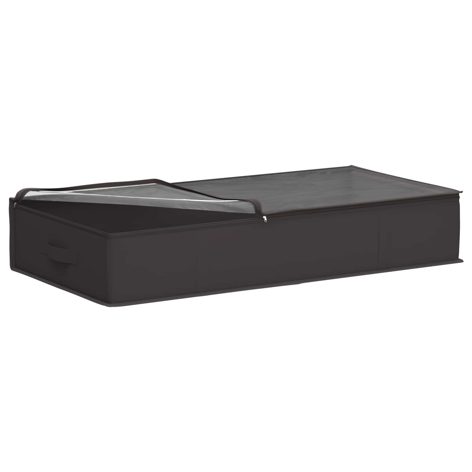 Kutija za pohranu s prozirnim prozorom na vrhu 2 pcs Antracit