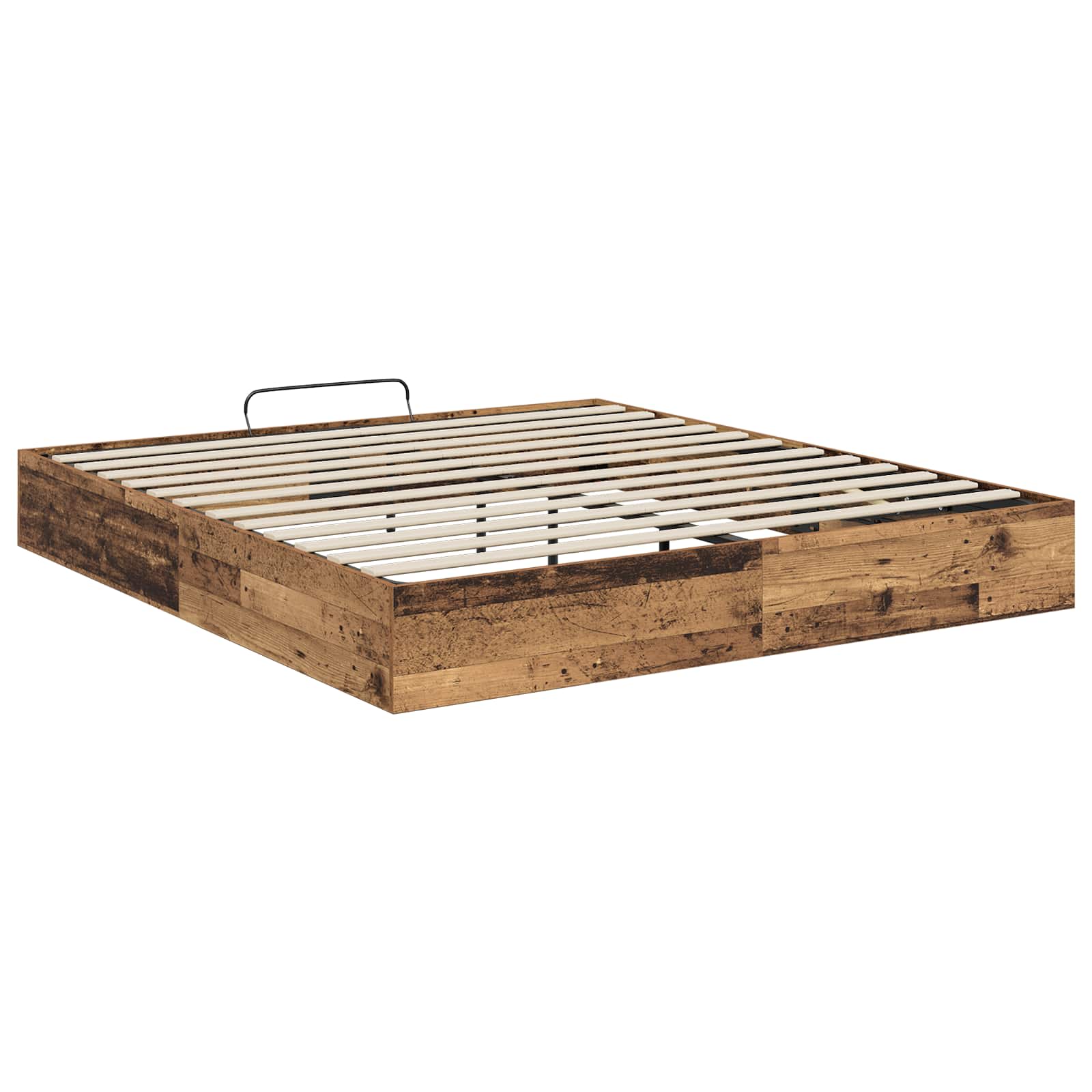 Otomanski krevet s pohranom Staro drvo 203 x 180 x 25 cm