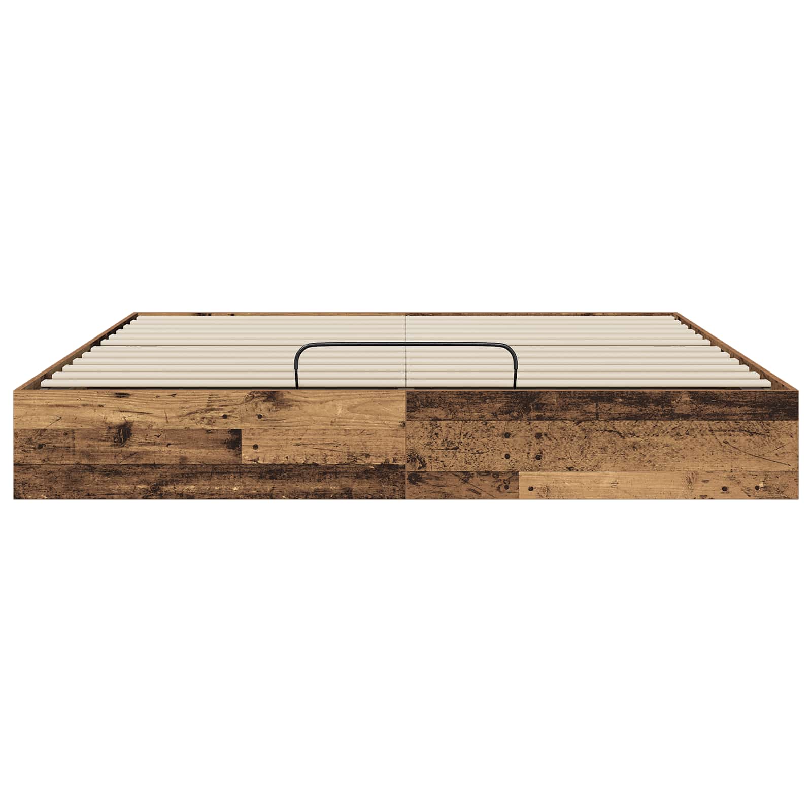 Otomanski krevet s pohranom Staro drvo 203 x 180 x 25 cm