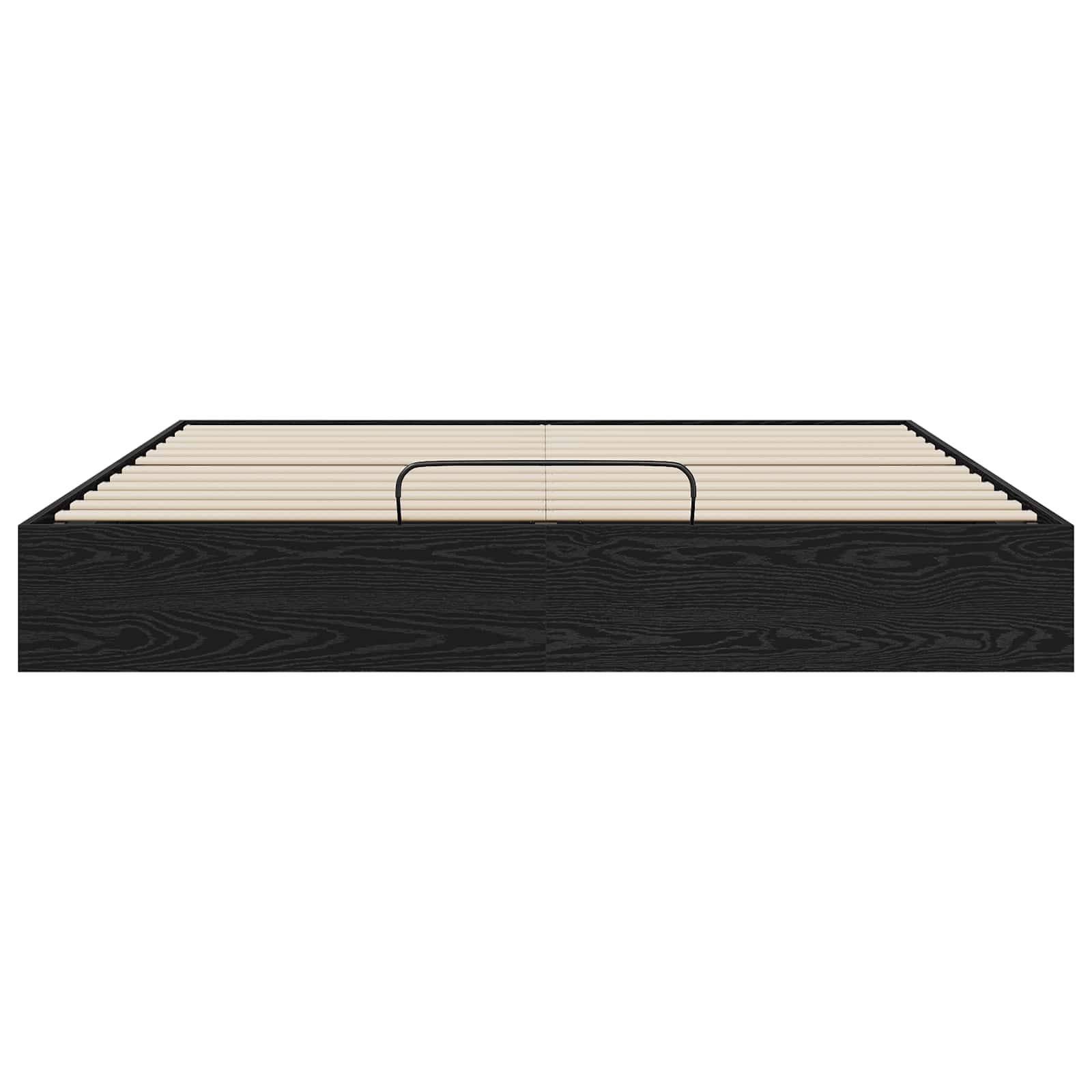 Otomanski krevet s pohranom Crni Hrast 203 x 160 x 25 cm