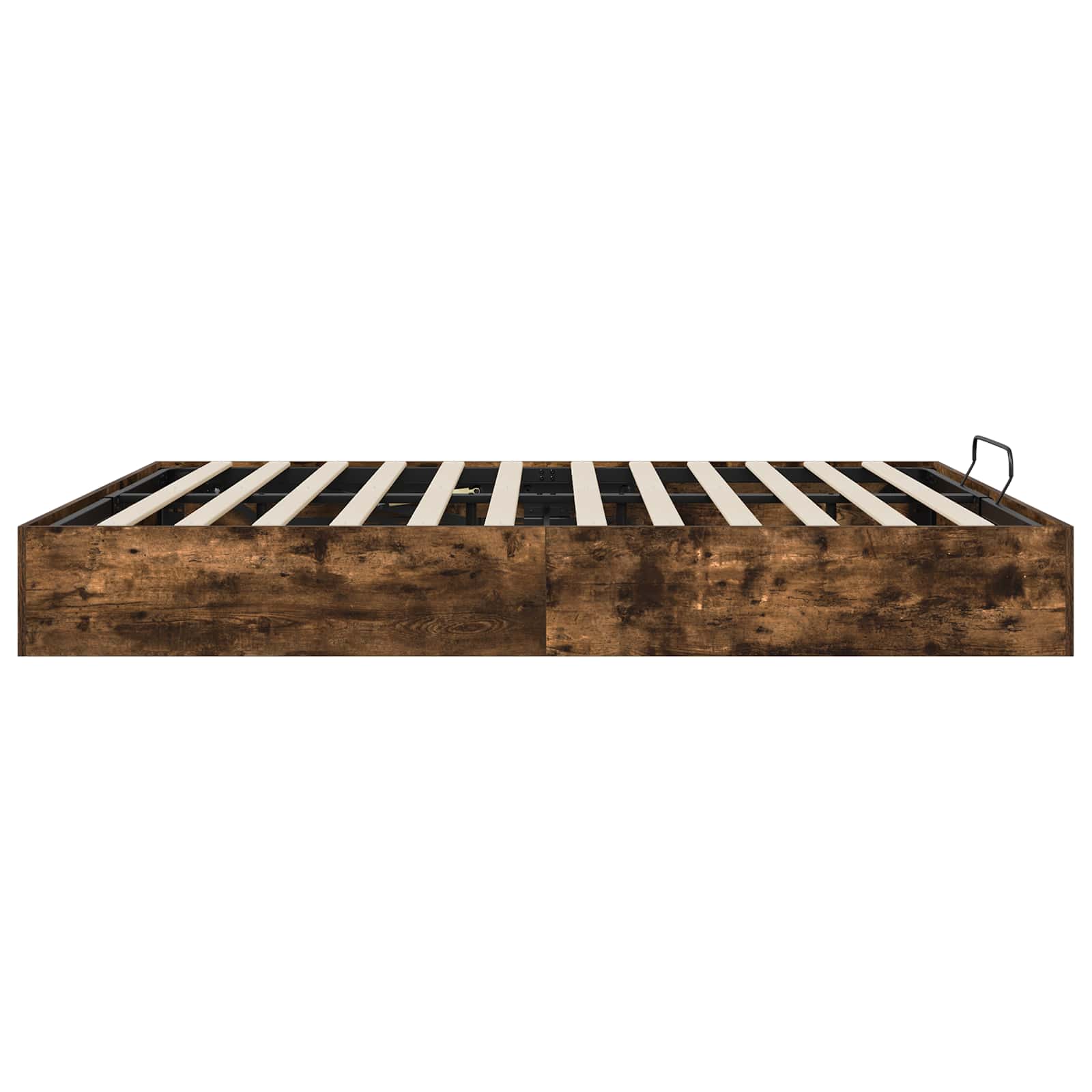 Otomanski krevet s pohranom Dimljeni Hrast 203 x 160 x 25 cm