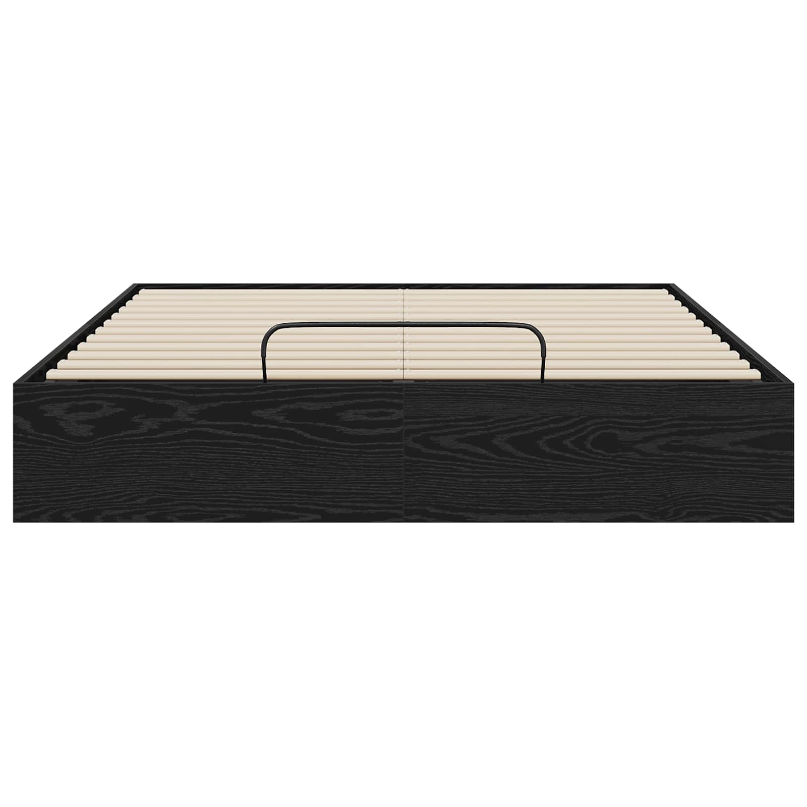 Otomanski krevet s pohranom Crni Hrast 203 x 120 x 25 cm