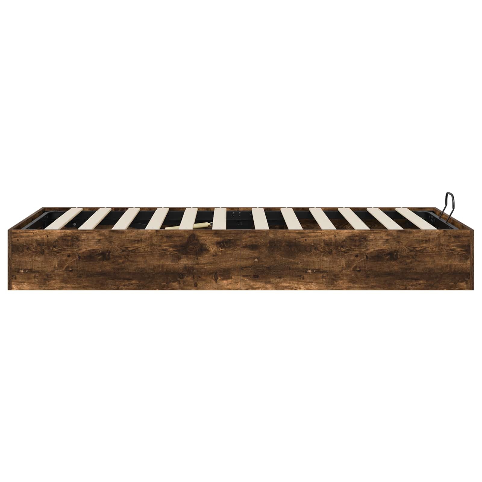 Otomanski krevet s pohranom Dimljeni Hrast 203 x 100 x 25 cm
