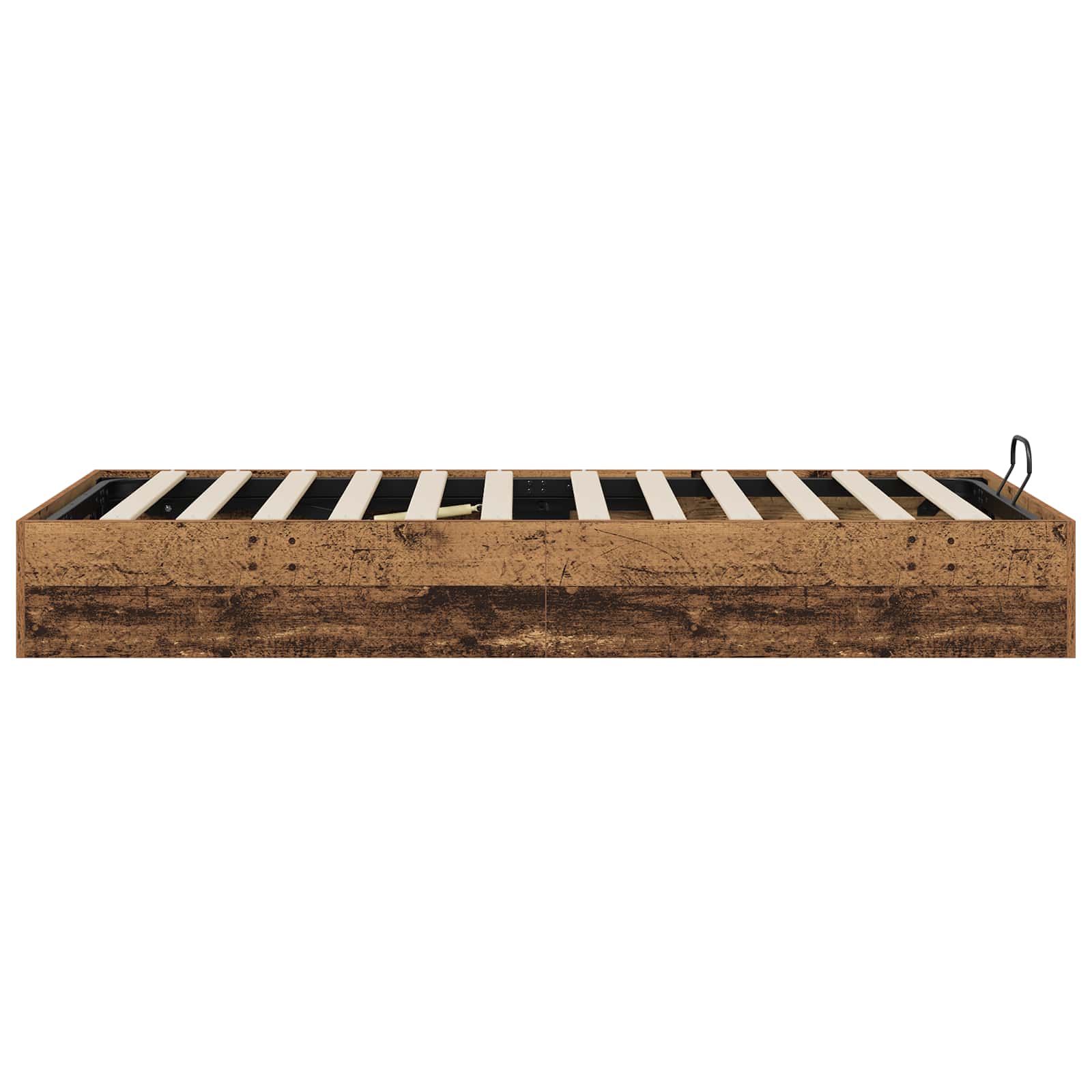 Otomanski krevet s pohranom Staro drvo 203 x 100 x 25 cm