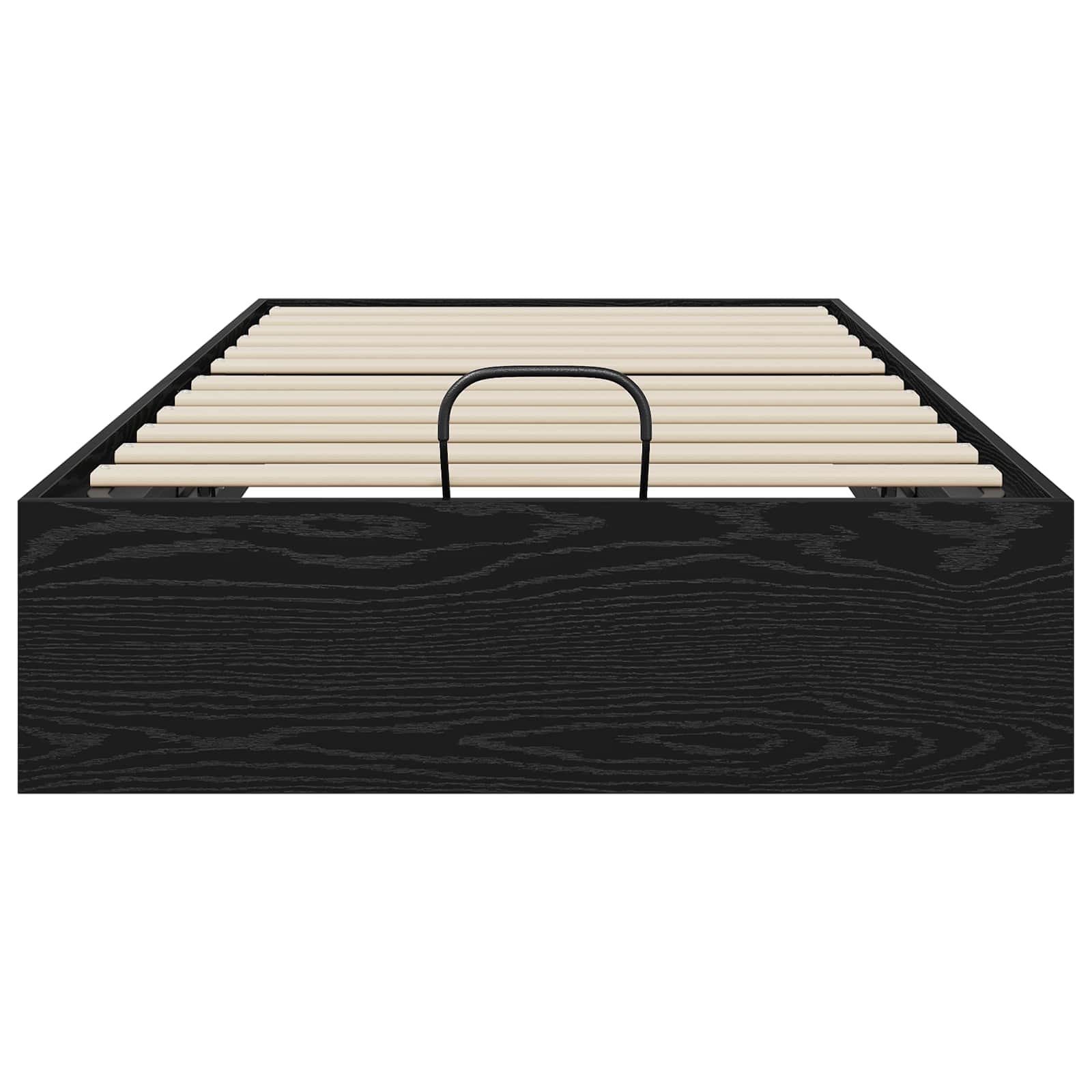 Otomanski krevet s pohranom Crni Hrast 203 x 90 x 25 cm