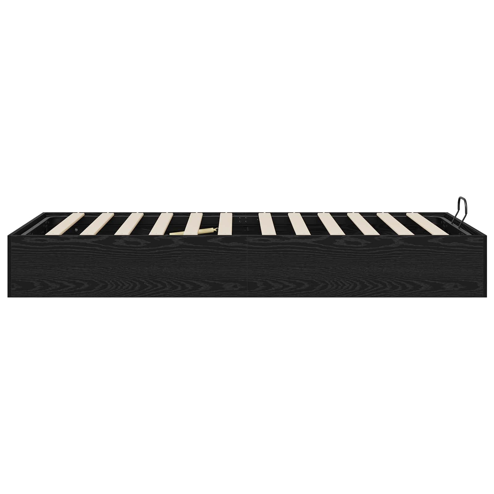 Otomanski krevet s pohranom Crni Hrast 203 x 90 x 25 cm