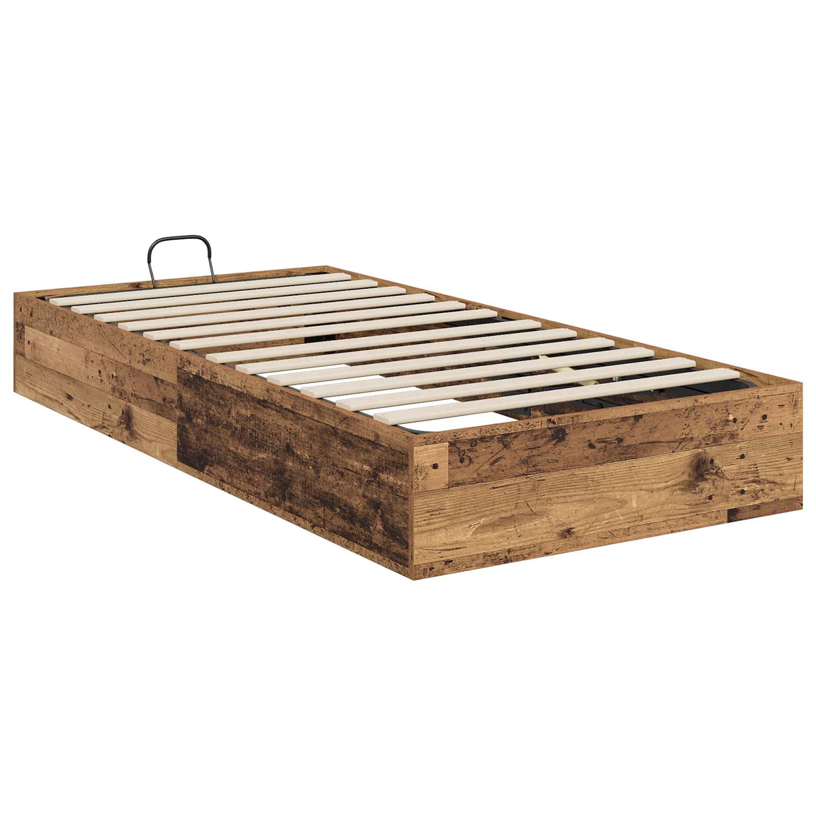 Otomanski krevet s pohranom Staro drvo 203 x 90 x 25 cm