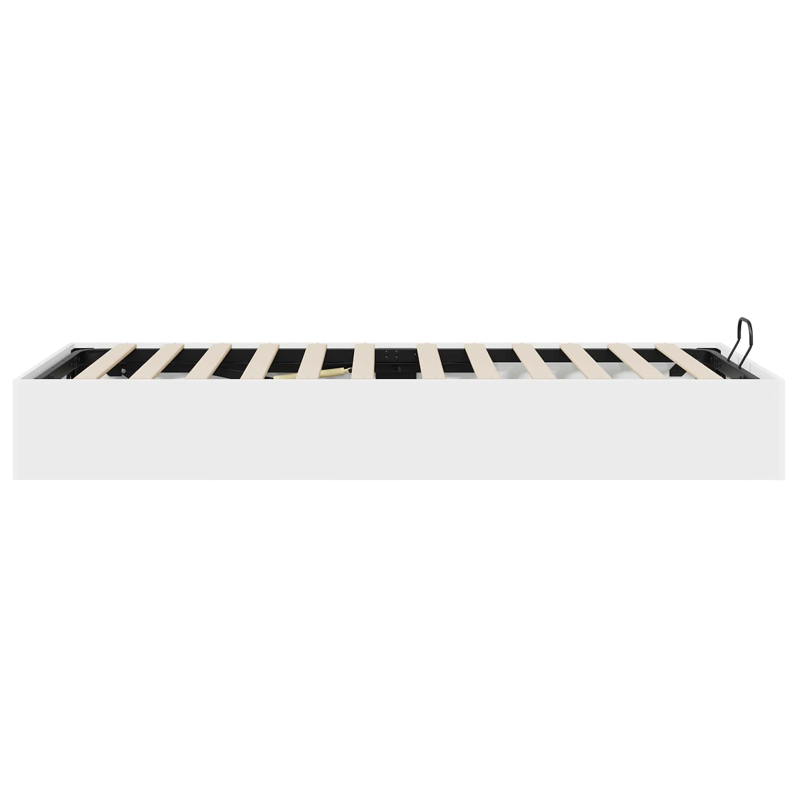 Otomanski krevet Bijeli 80,5 x 200 cm Konstrukcijsko drvo