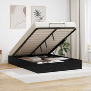 Otomanski krevet s pohranom Crni Hrast 193 x 135 x 25 cm