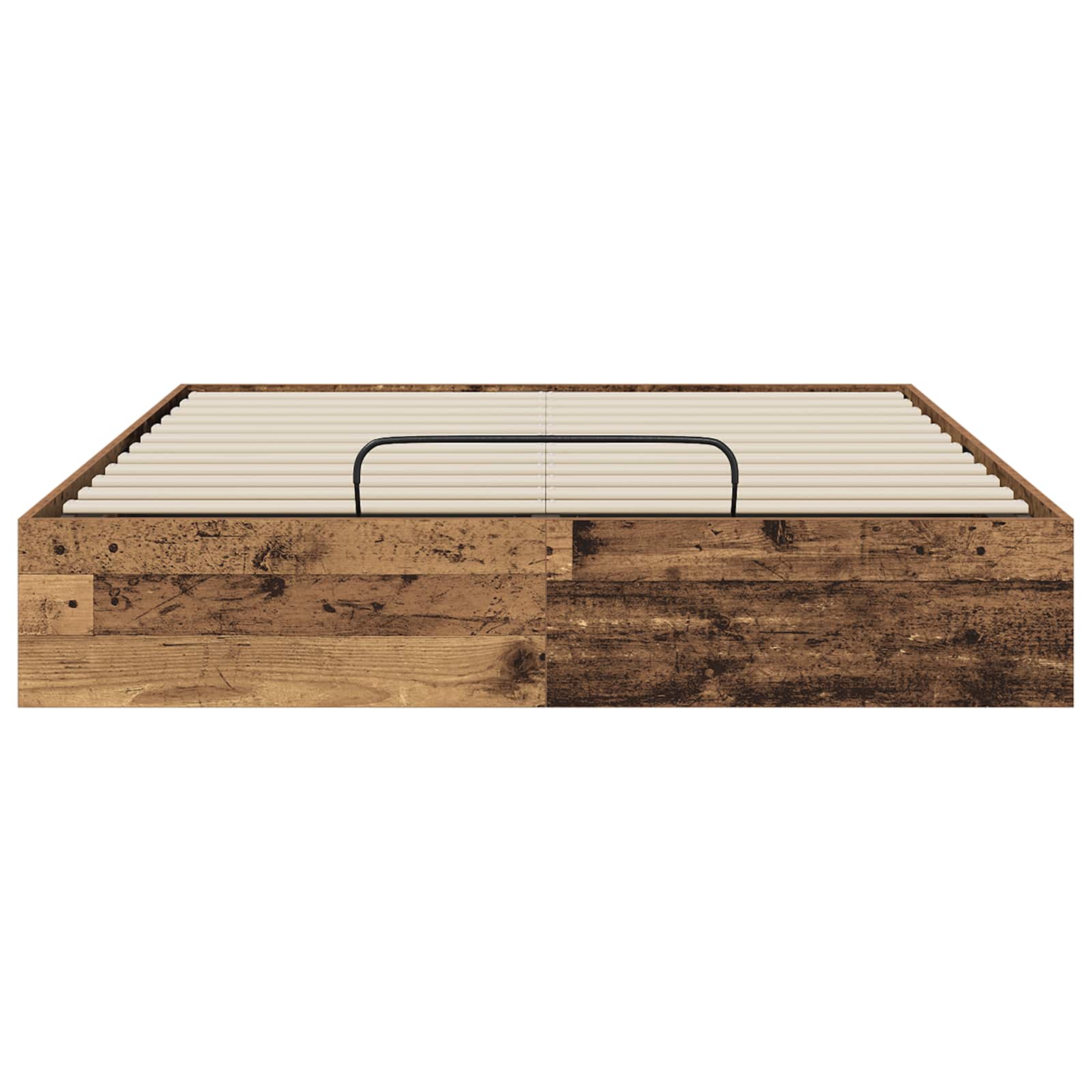 Otomanski krevet s pohranom Staro drvo 193 x 135 x 25 cm