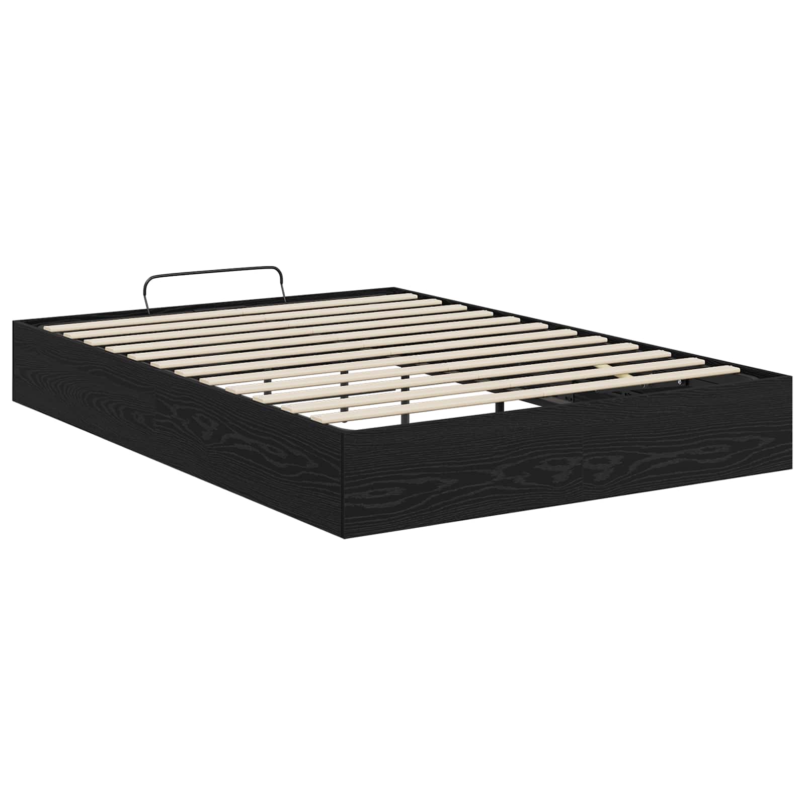 Otomanski krevet s pohranom Crni Hrast 193 x 120 x 25 cm