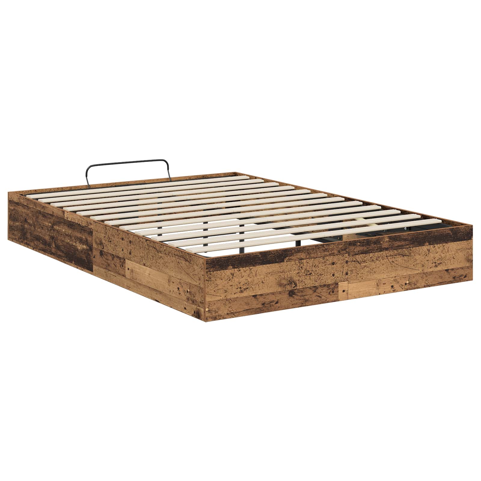 Otomanski krevet s pohranom Staro drvo 193 x 120 x 25 cm