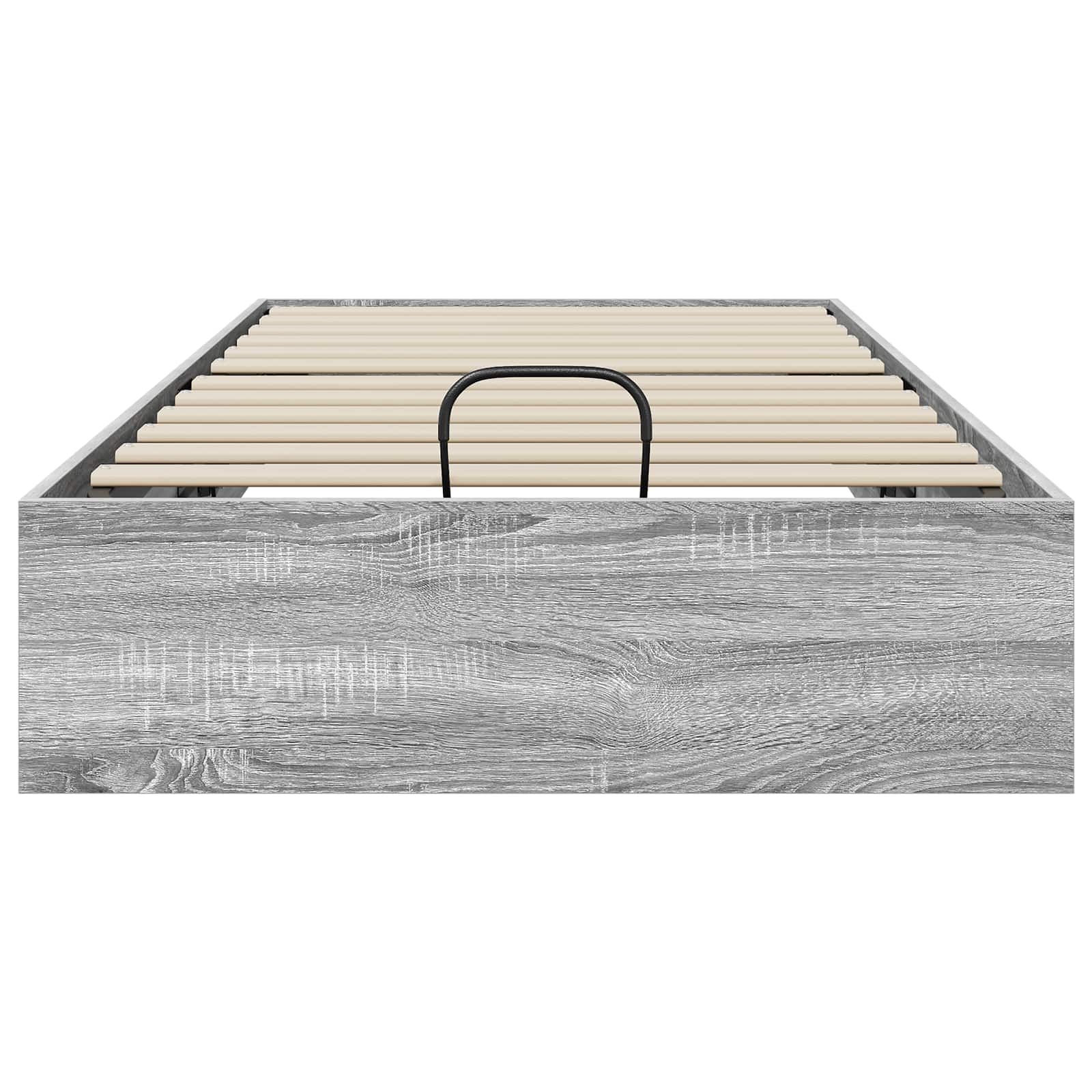 Otomanski krevet s pohranom Sivi Sonoma 193 x 75,5 x 25 cm