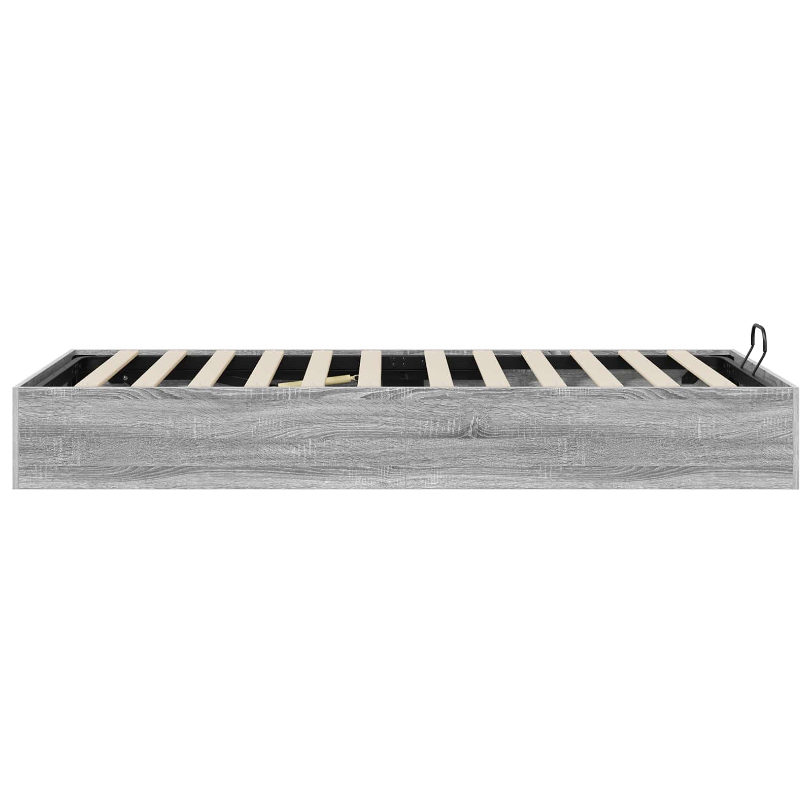 Otomanski krevet s pohranom Sivi Sonoma 193 x 75,5 x 25 cm