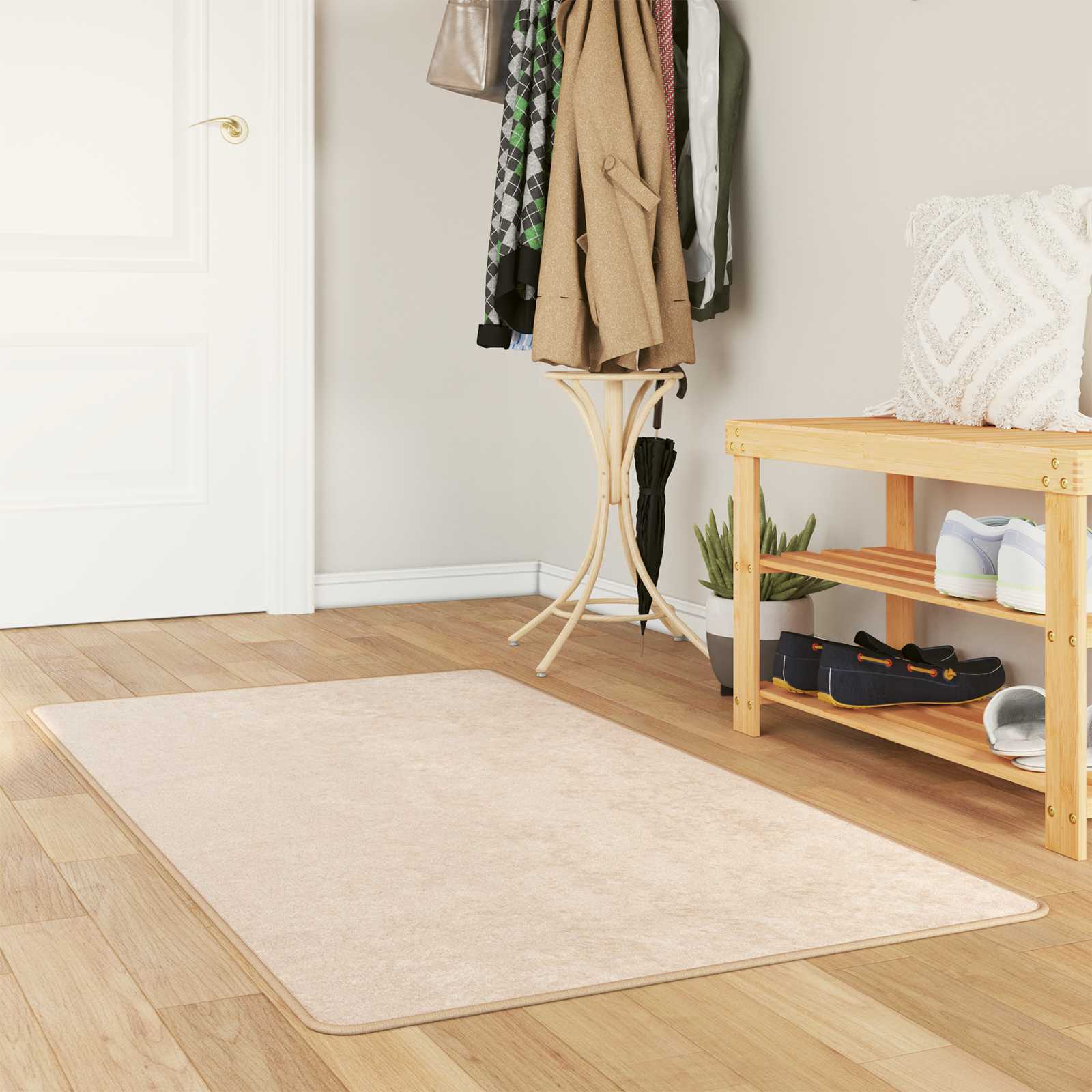 Traka za tepih MARSA Krema 80 x 350 cm Poliester i PVC