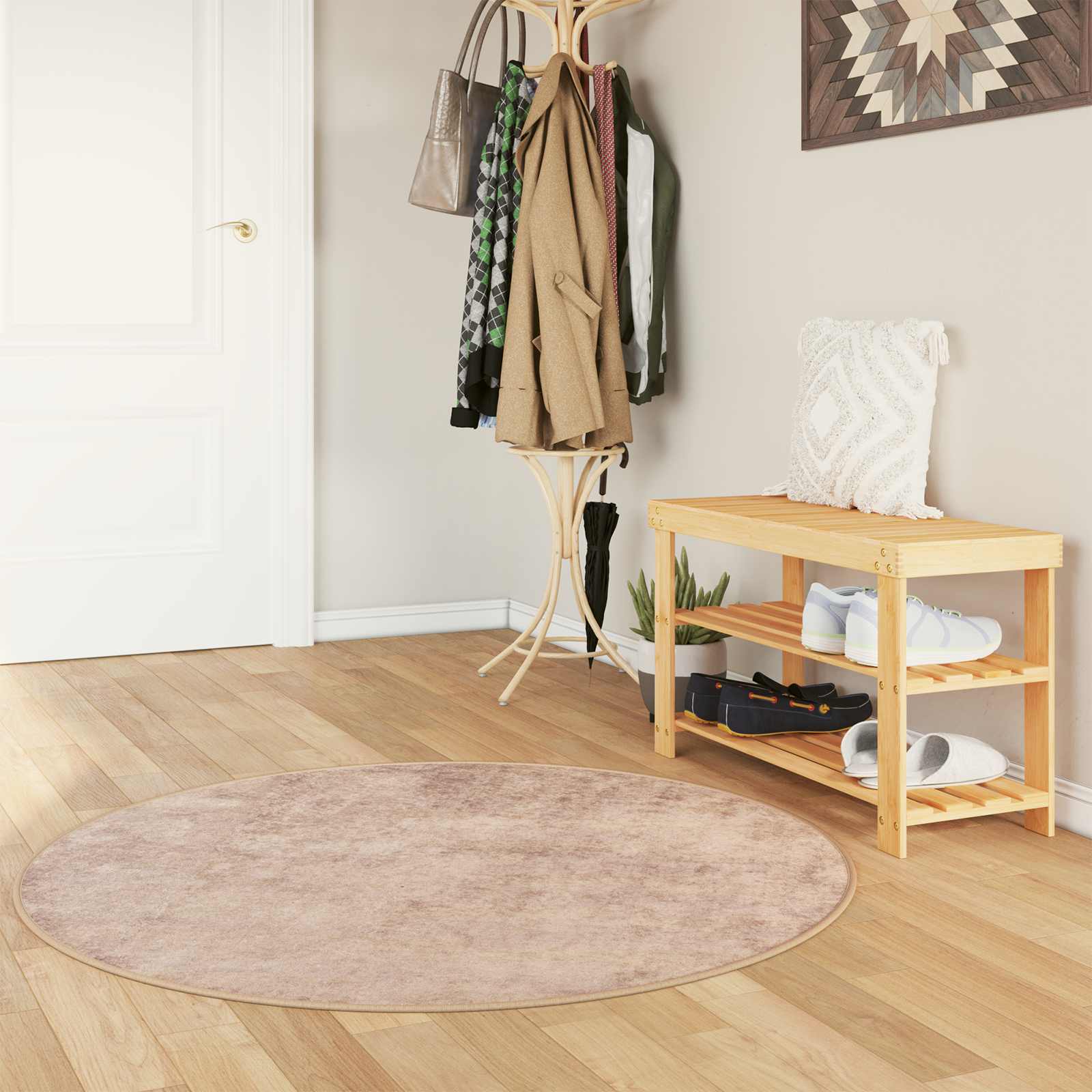 Traka za tepih MARSA Pijesak 120 x 120 cm Poliester i PVC