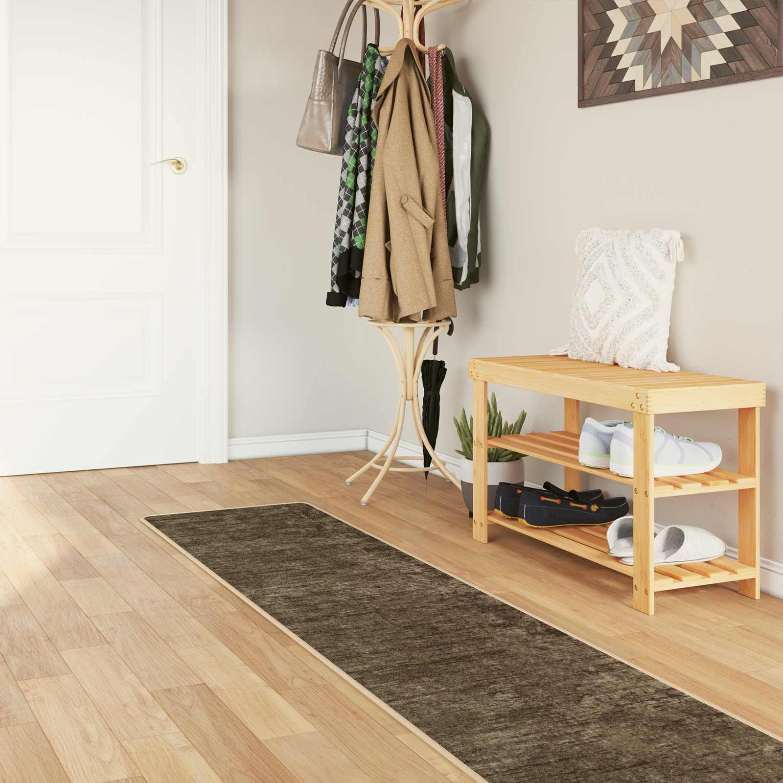 Traka za tepih MARSA Šumsko zelena 50 x 400 cm Poliester i PVC