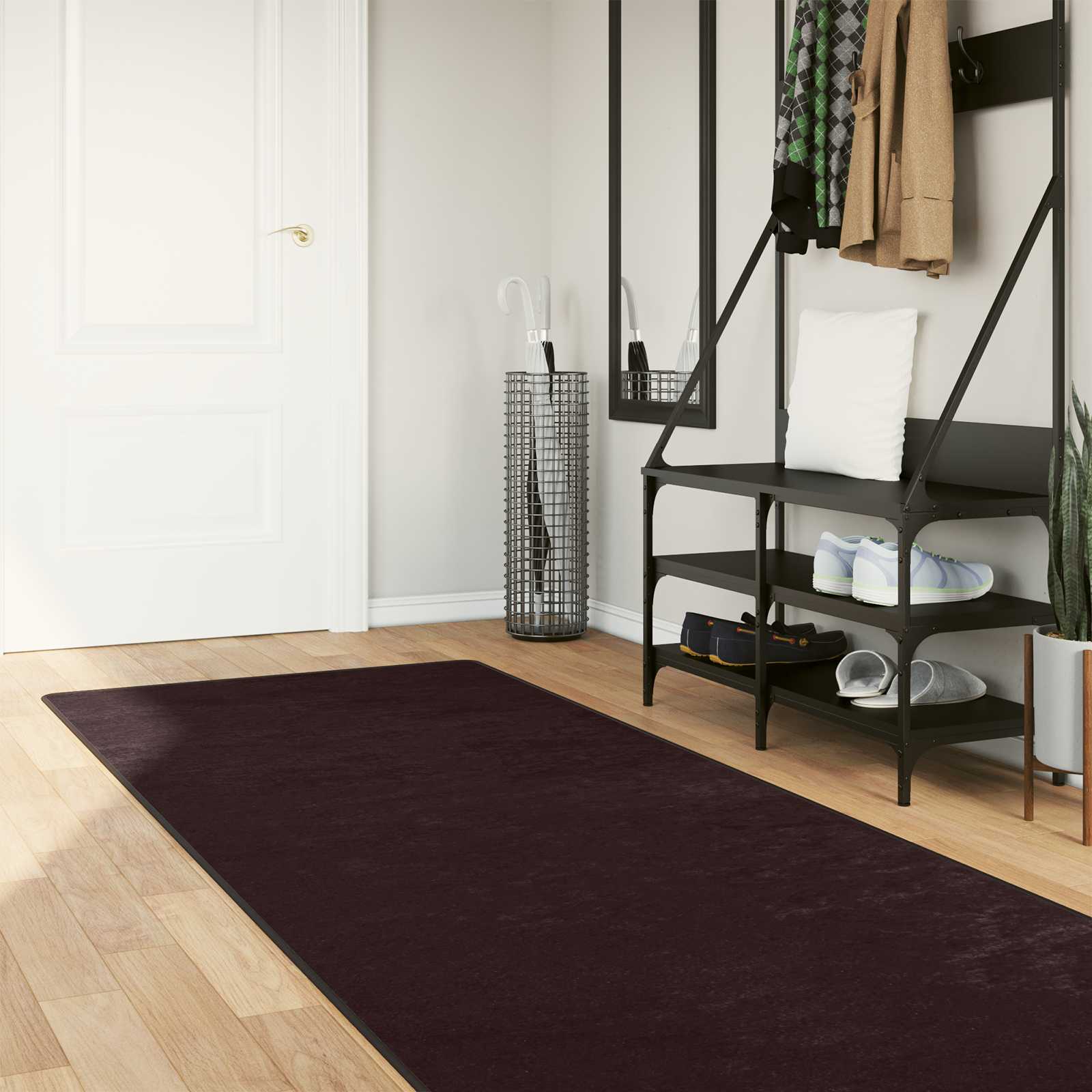 Traka za tepih MARSA Antracit 100 x 250 cm Poliester i PVC