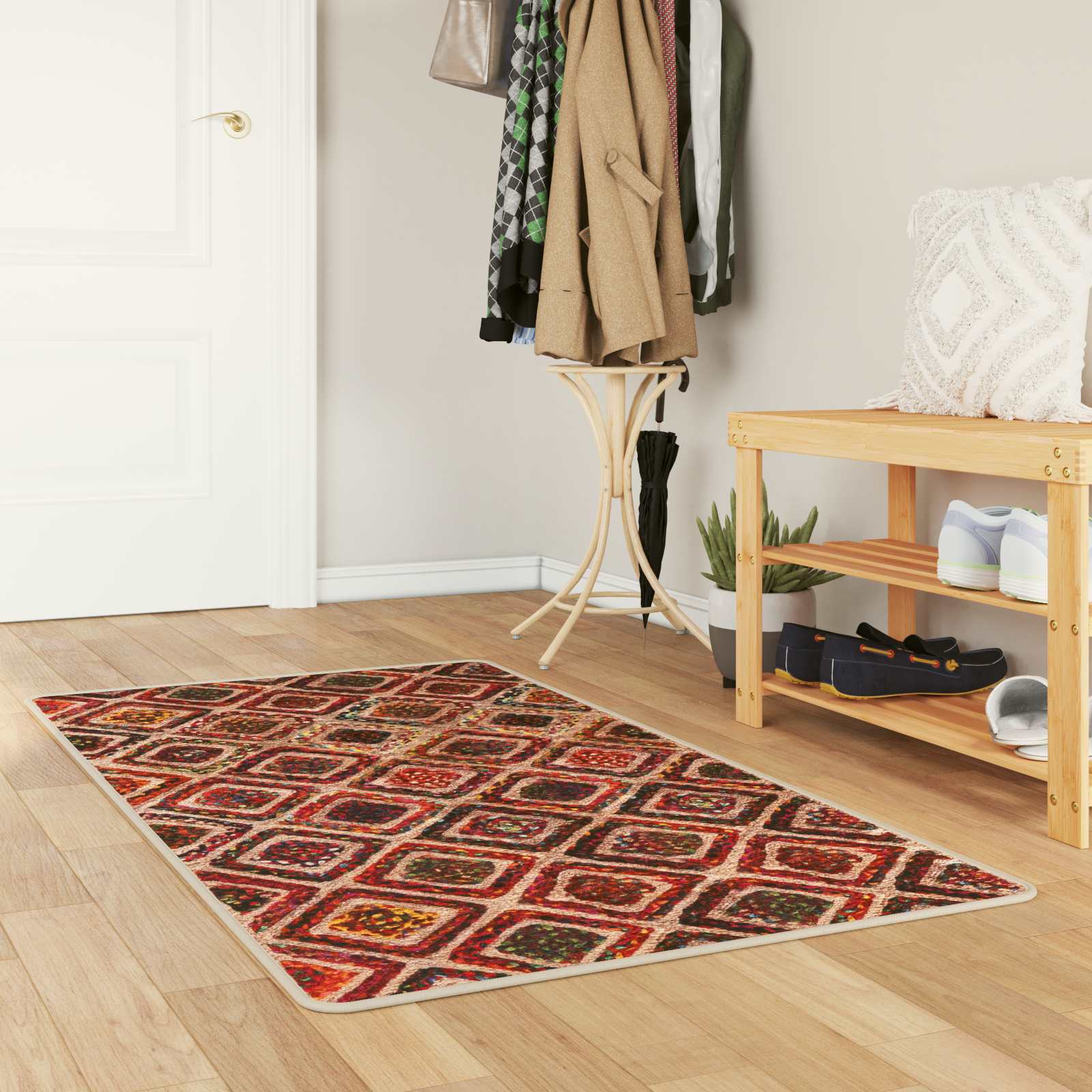 Traka za tepih MARSA Šareni 80 x 100 cm Poliester i PVC