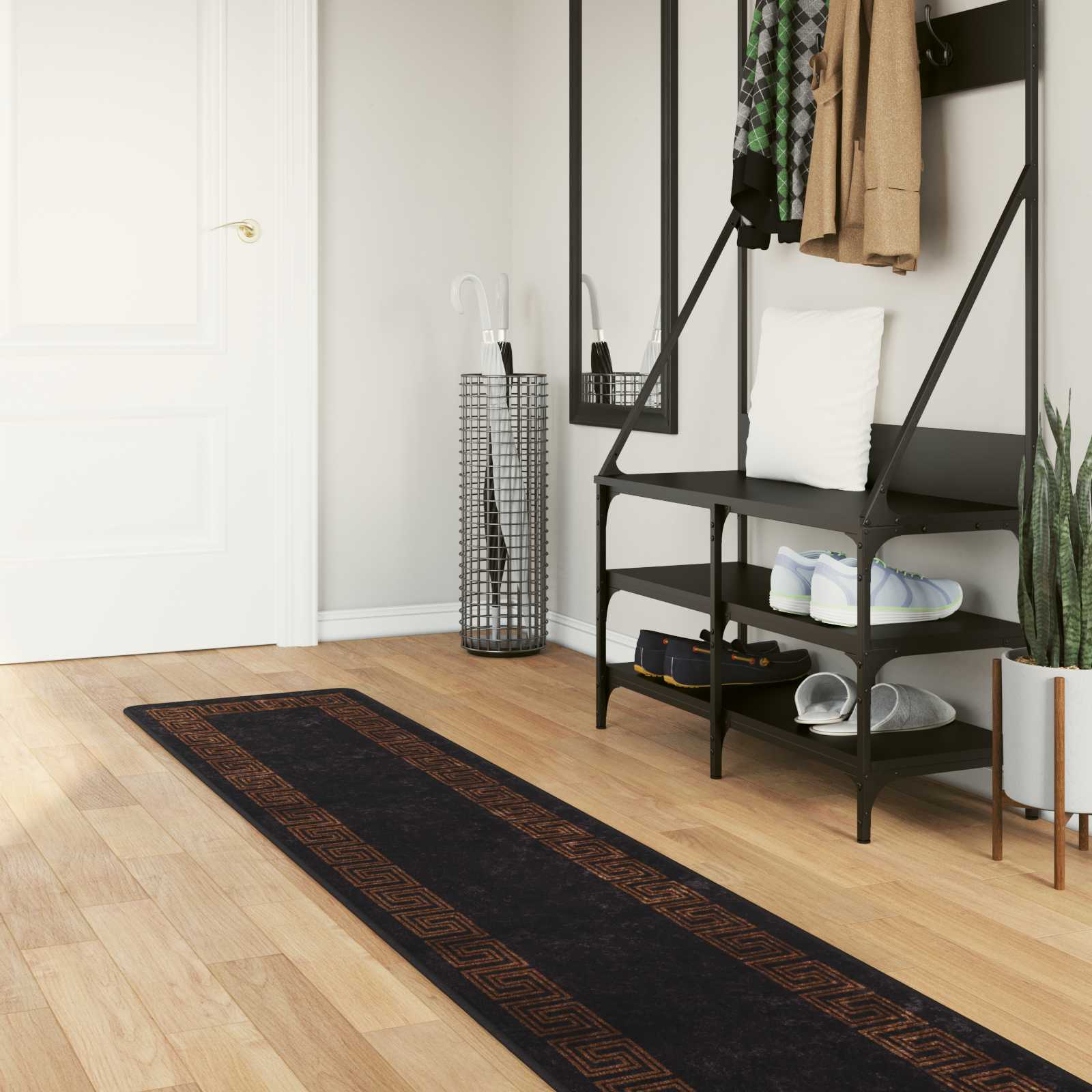 Traka za tepih MARSA Crna 50 x 350 cm Poliester i PVC