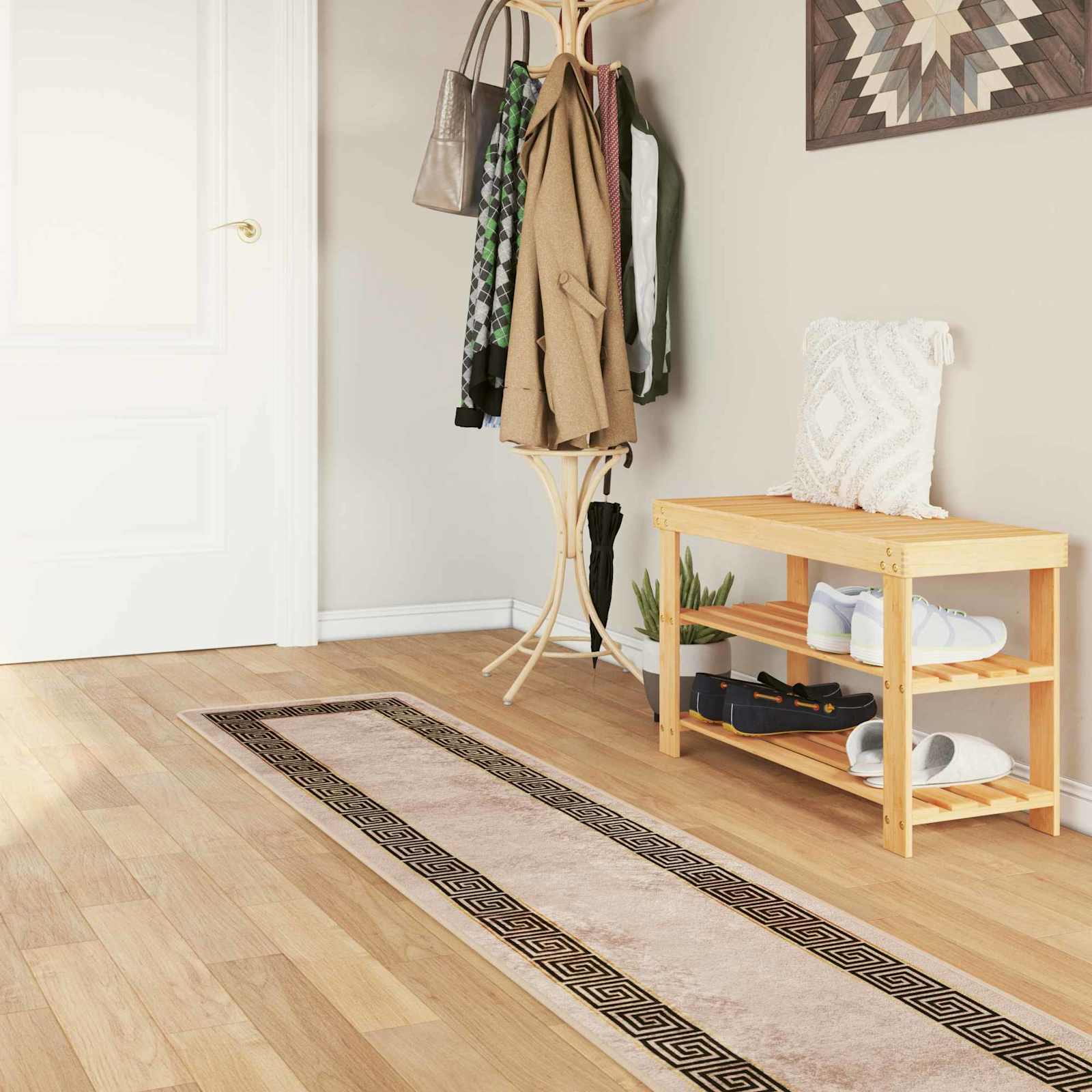 Traka za tepih MARSA Crna 50 x 350 cm Poliester i PVC