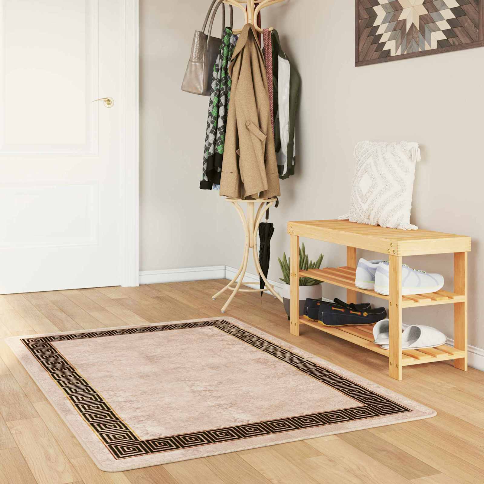 Traka za tepih MARSA Crna 80 x 200 cm Poliester i PVC