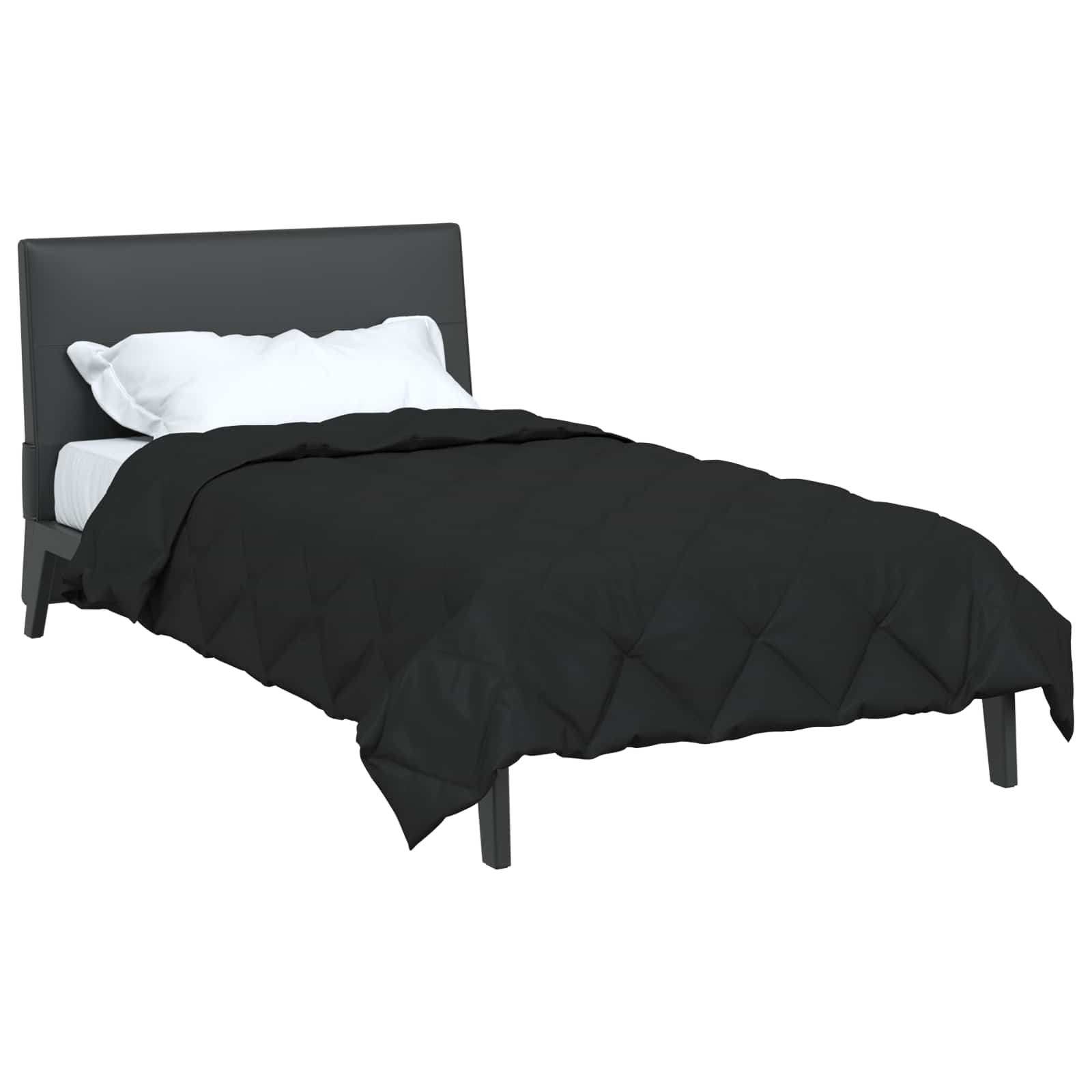 Ljetni pokrivač Crna 220 x 140 cm Mikrovlakna
