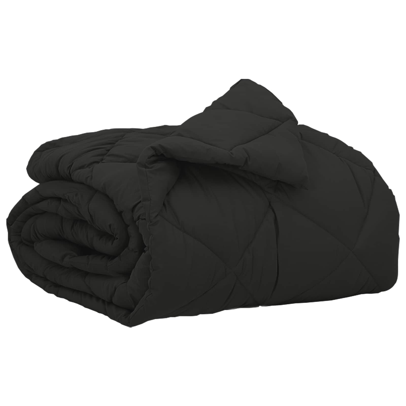 Puni pokrivač za cijelu godinu Crna 140 x 200 cm Mikrovlakna