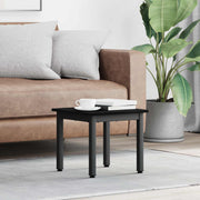 Kava Stol Crni hrast 40 x 40 x 36 cm Konstruirano drvo