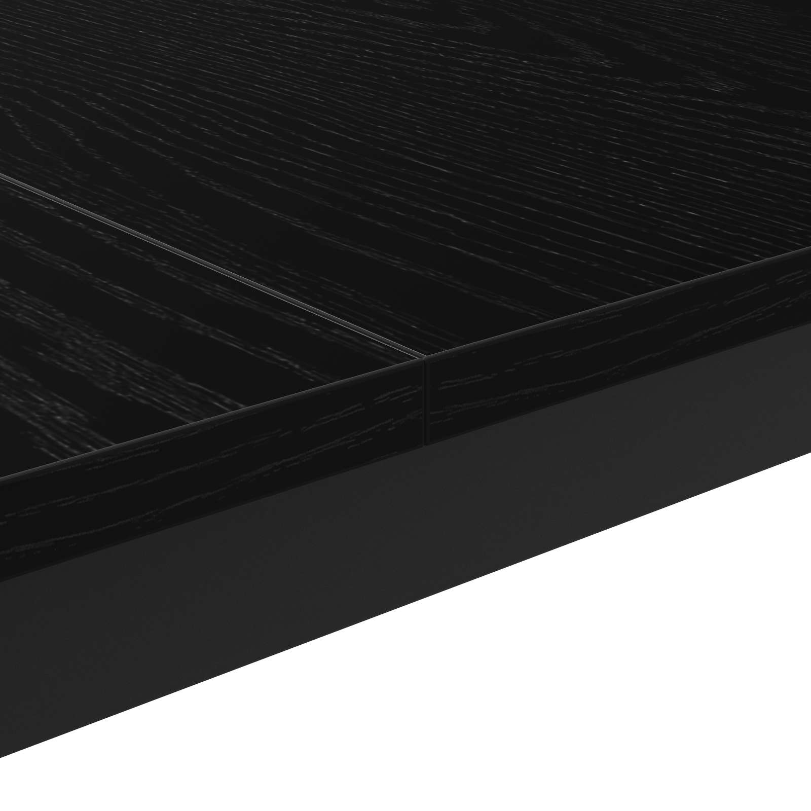 Kava Stol Crni hrast 60 x 60 x 36 cm Konstruirano drvo