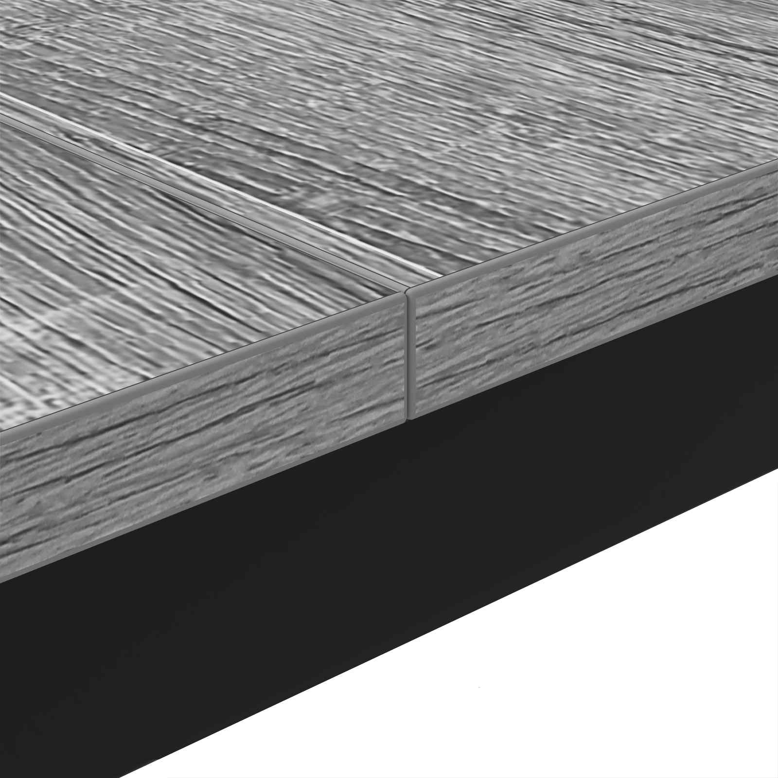 Kava Stol Siva Sonoma 100 x 100 x 45 cm Konstruirano drvo