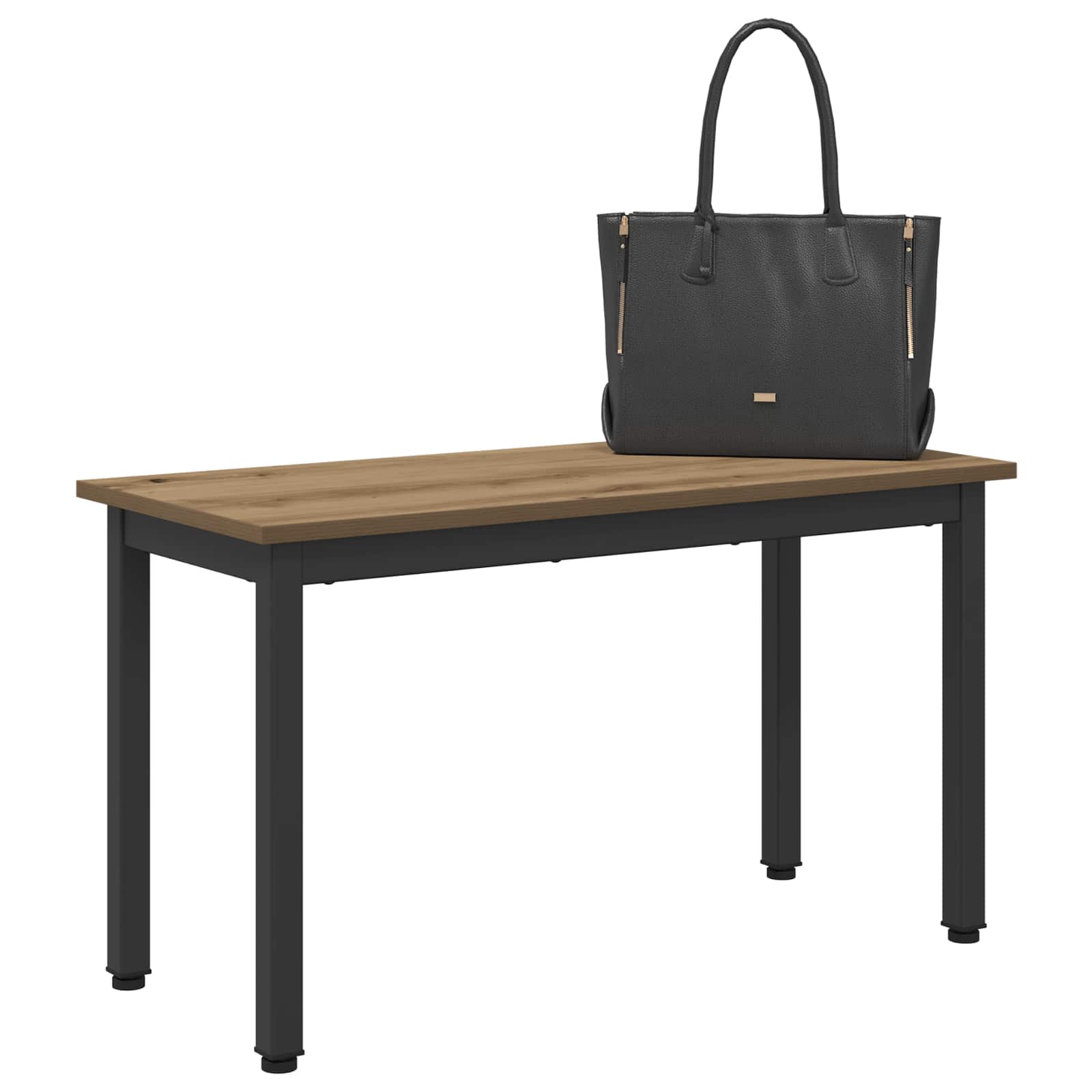 klupa Umjetnička hrastovina 80 x 35 x 45 cm Konstruirano drvo