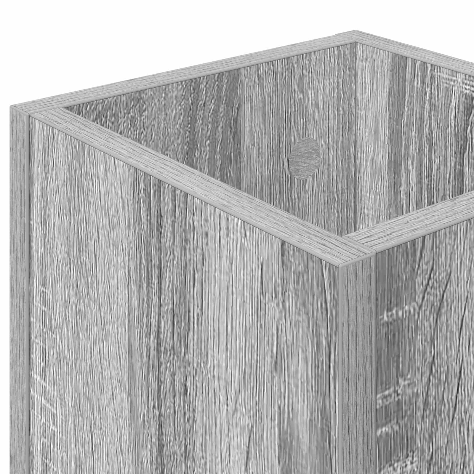 Stalak za kišobran s pohranom Siva Sonoma 20 x 20 x 55,5 cm