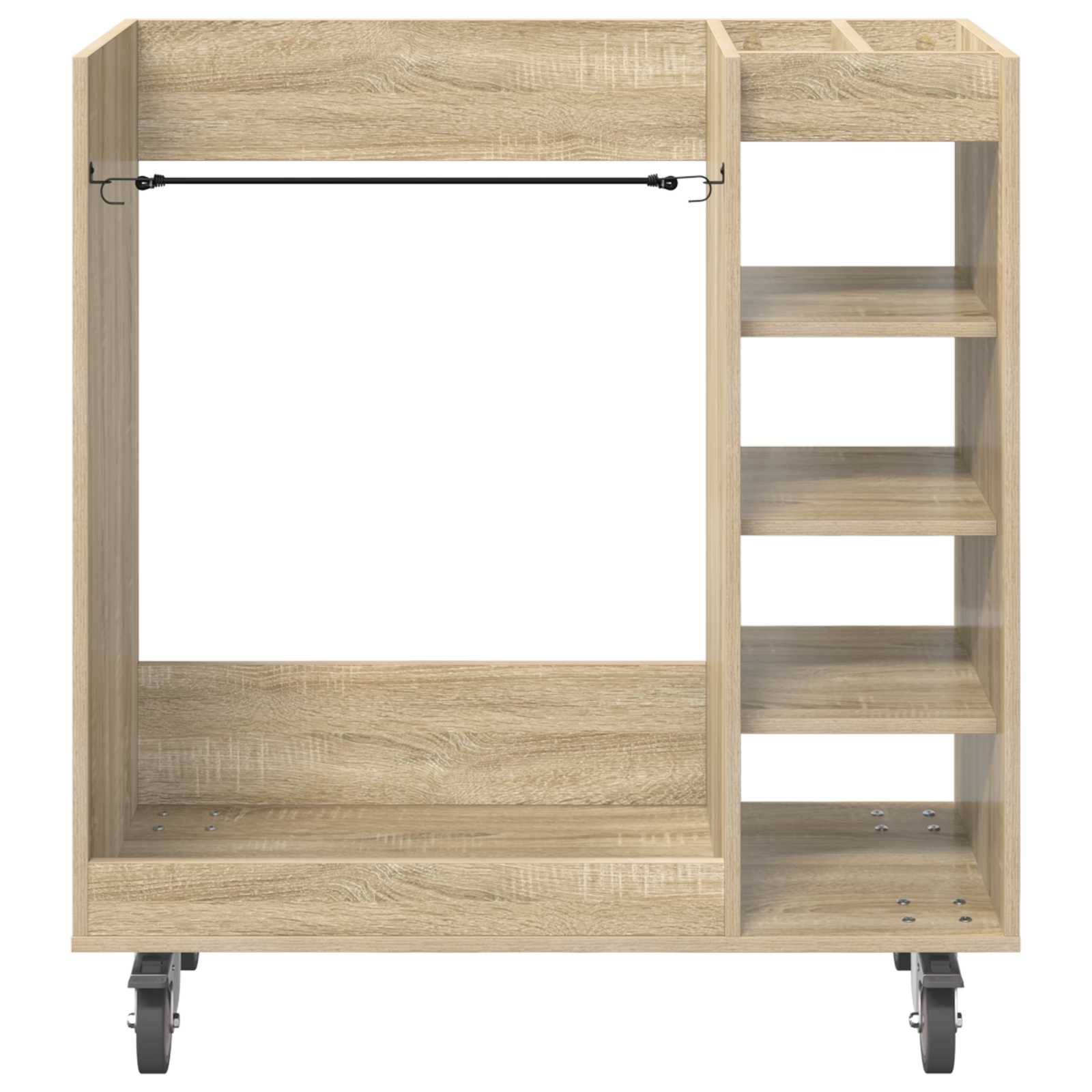 Golf ormar s kotačem Jednobojno Sonoma hrast 90 x 45 x 98 cm