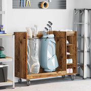Golf ormar s kotačem Jednobojno Staro drvo 120 x 45 x 98 cm