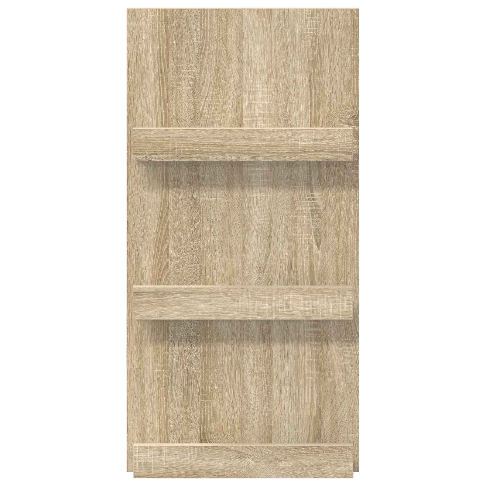 Polica za časopise s policom Sonoma hrast 51 x 11 x 102 cm