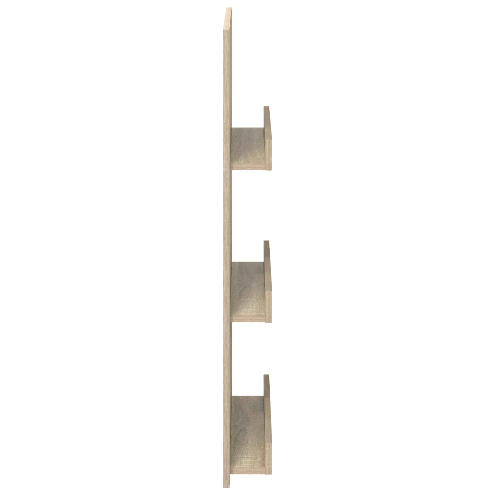 Polica za časopise s policom Sonoma hrast 51 x 11 x 102 cm