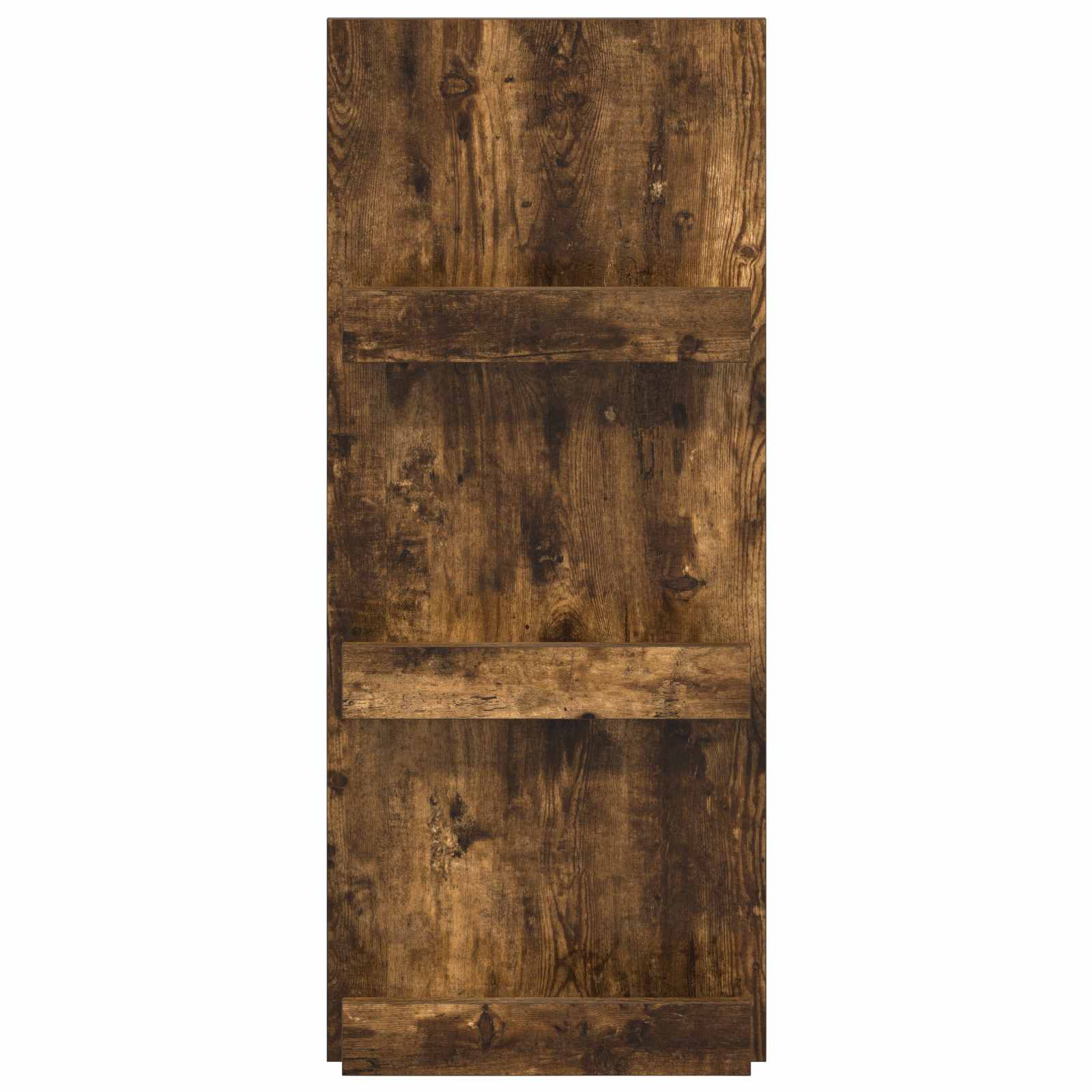 Polica za časopise s policom Dimljeni hrast 43 x 11 x 102 cm