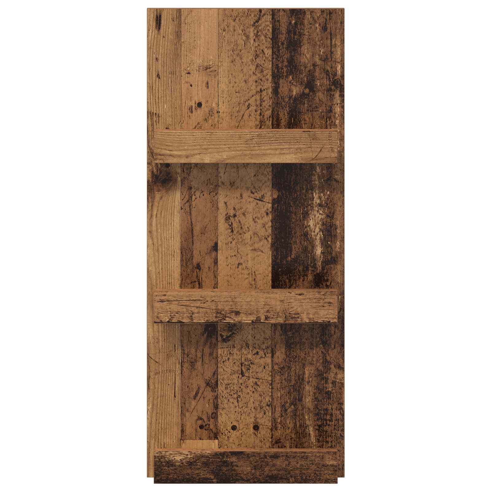 Polica za časopise s policom Staro drvo 43 x 11 x 102 cm