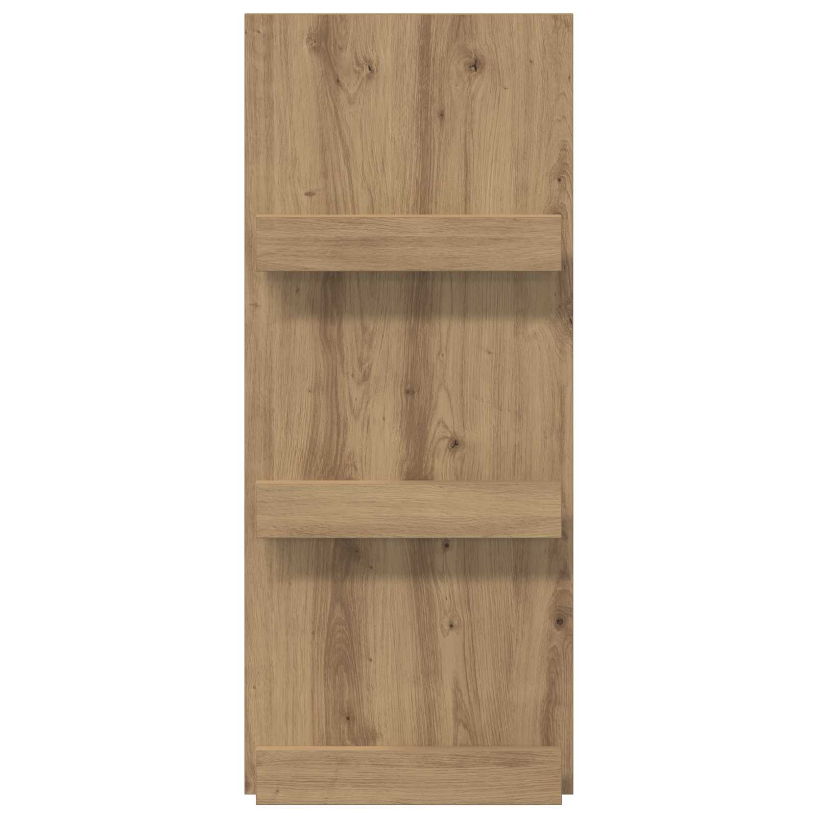 Polica za časopise s policom Umjetnički hrast 43 x 11 x 102 cm