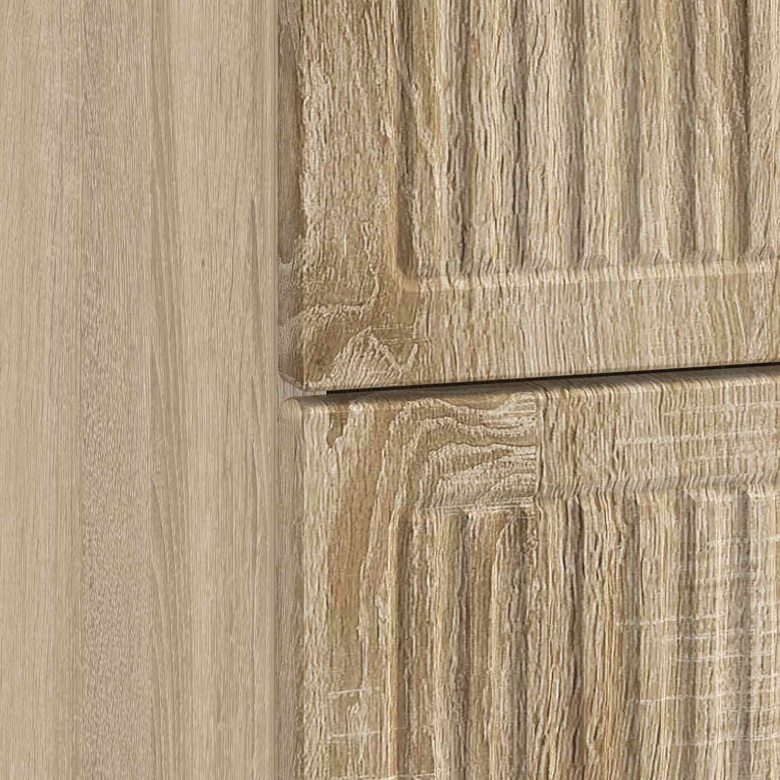 Noćni ormar s ladicama 2 pcs Hrast sonoma 43 x 34,5 x 47,5 cm