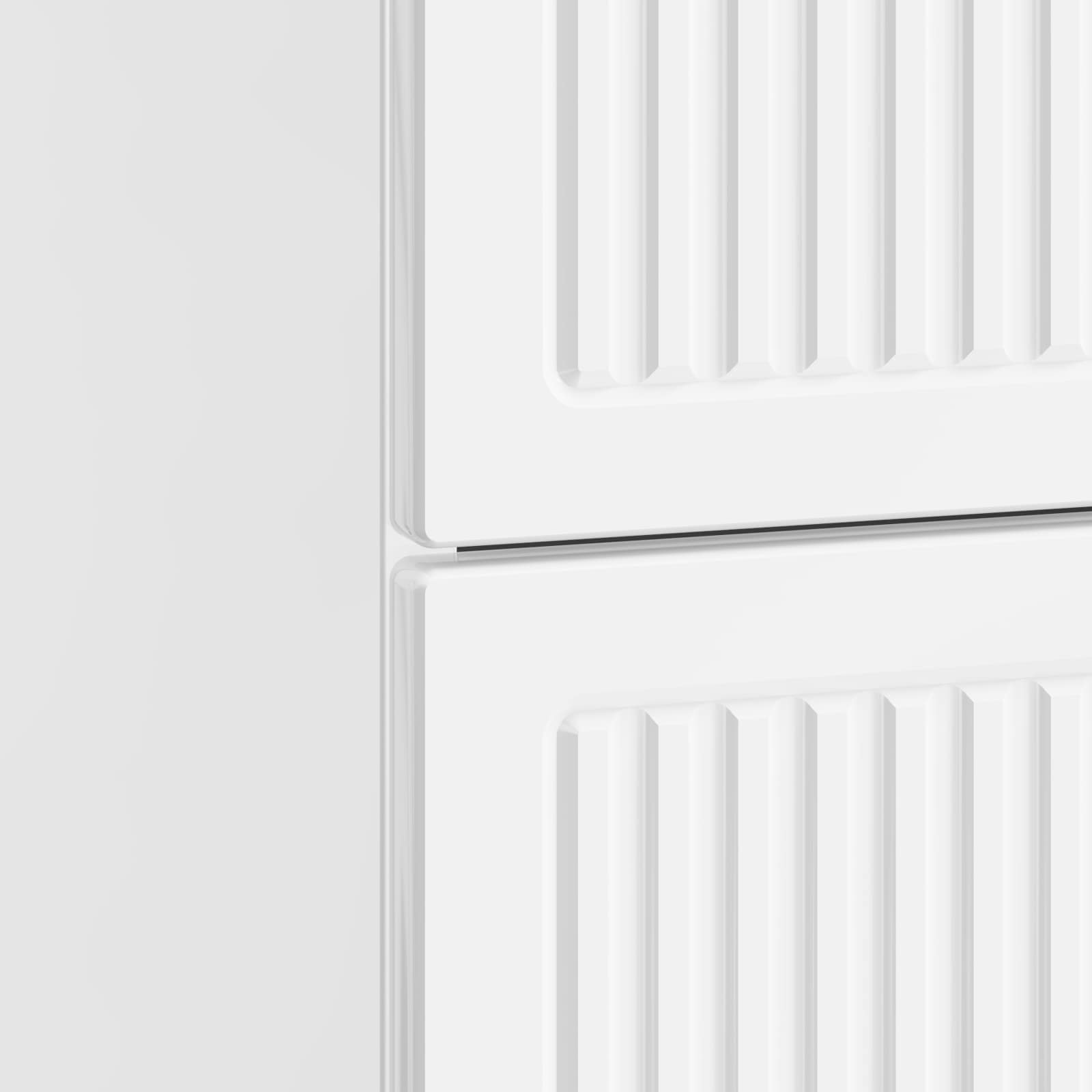 Noćni ormar 2 pcs Bijela visokog sjaja 43 x 34,5 x 47,5 cm