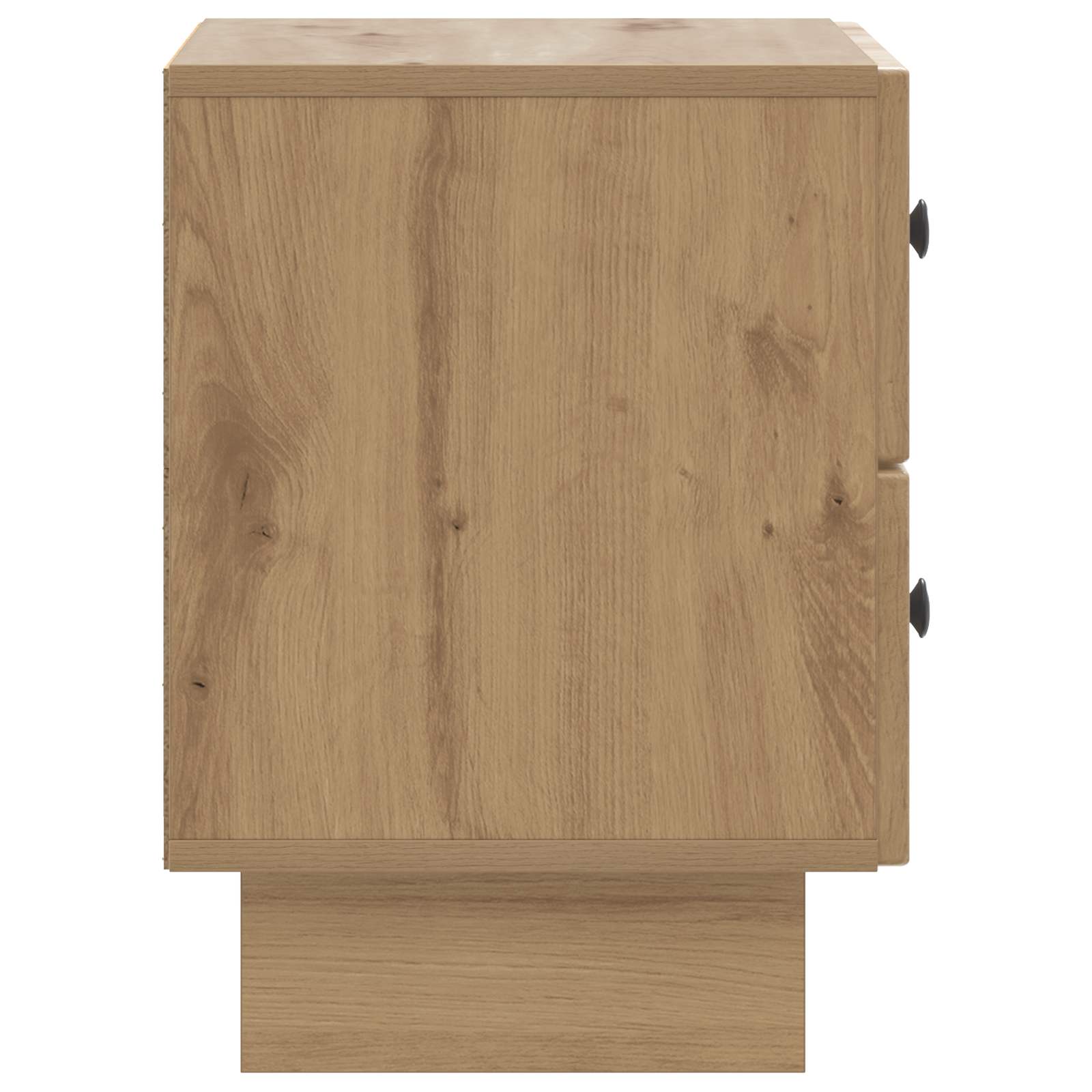 Noćni ormar s ladicama 2 pcs Hrast artisan 43 x 34,5 x 47,5 cm