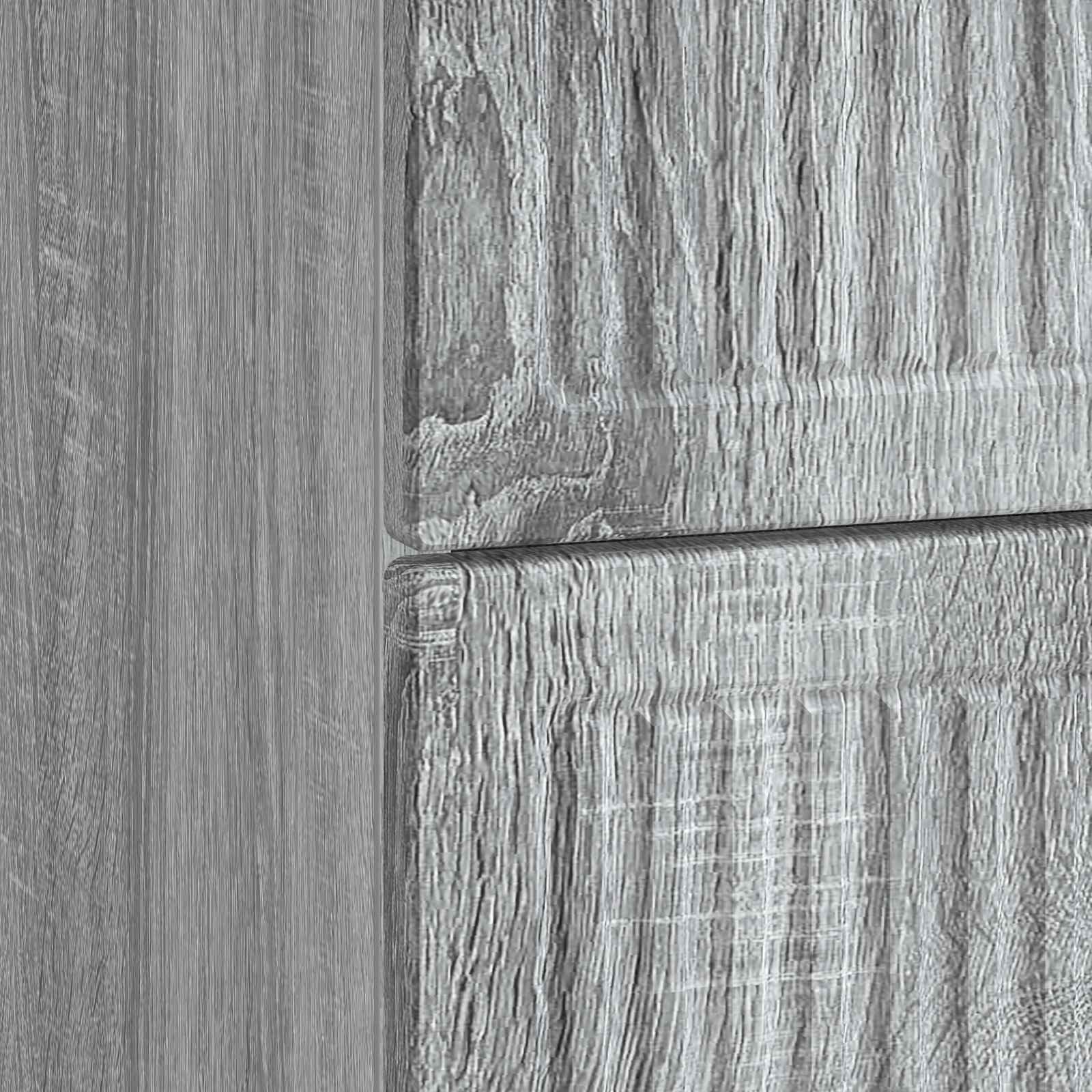 Noćni ormar Siva sonoma 62 x 34,5 x 47,5 cm Konstruirano drvo